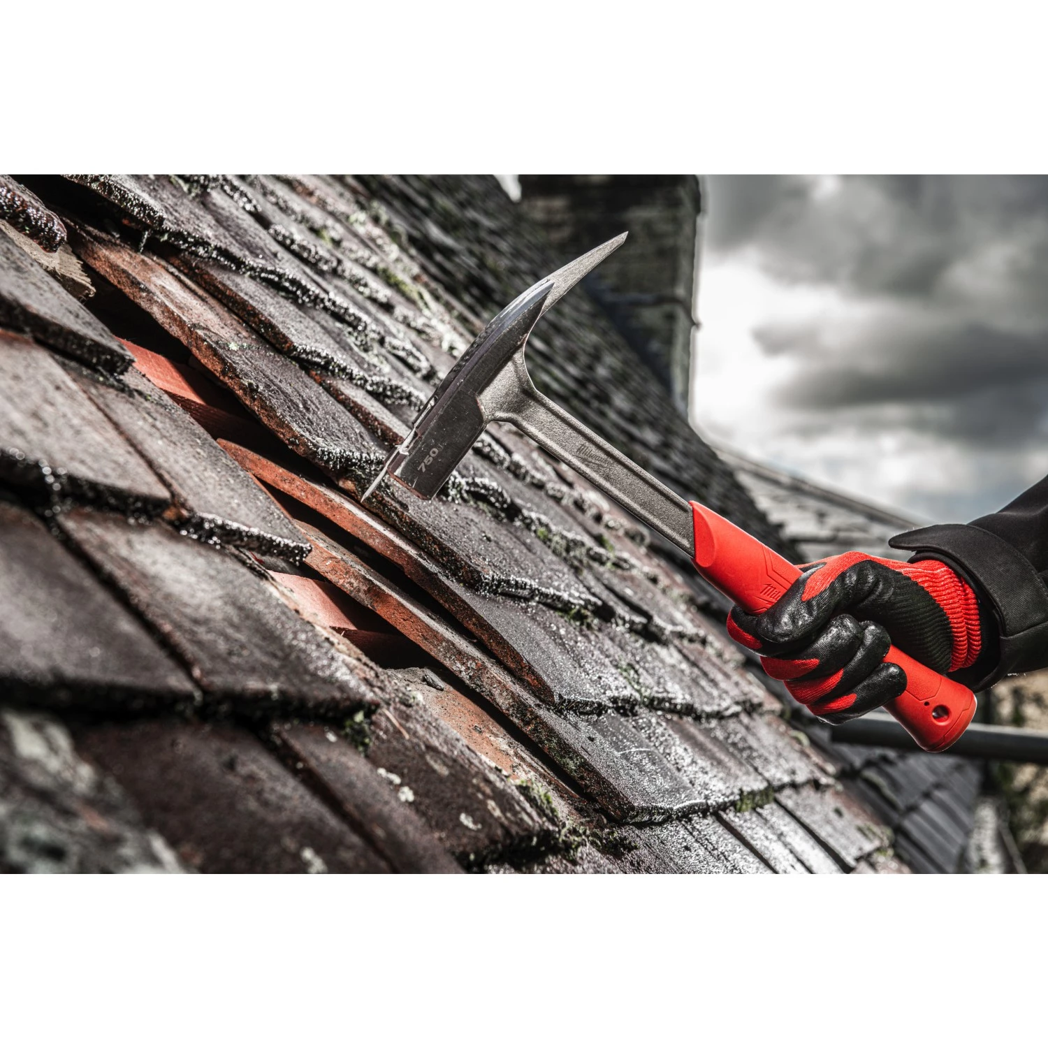 Milwaukee 4932493655 Marteau de couvreur - Poignée SHOCKSHIELD™ - 750 grammes-image