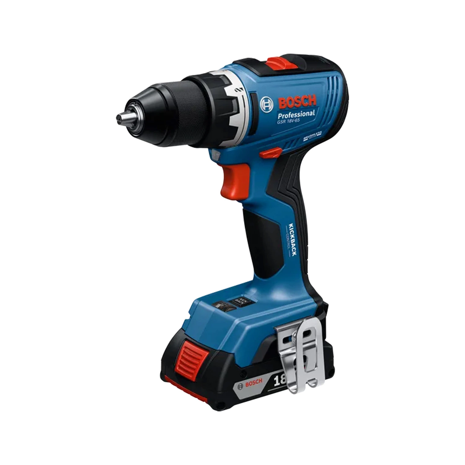 Bosch Set van 4 18V-machines GSR 18V-65 + GDX 18V-285 + GBH 18V-26 + GWS 18V-11