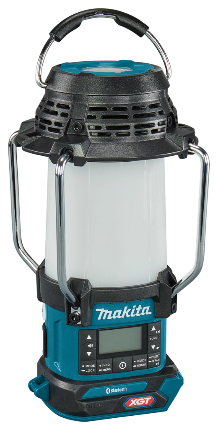 Makita MR009GZ XGT 40V Max Li-ion Accu Camping lamp met radio en Bluetooth body - 310Lm-image