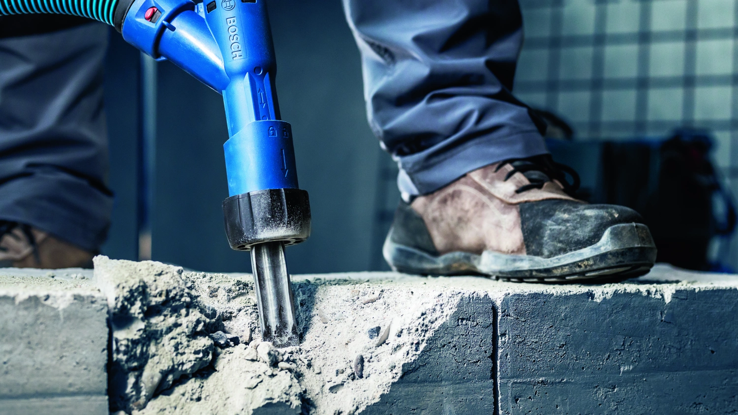 Bosch 2608901476 Adaptateur EXPERT SDS Clean SDS Max pour burin pointu - 400 mm-image