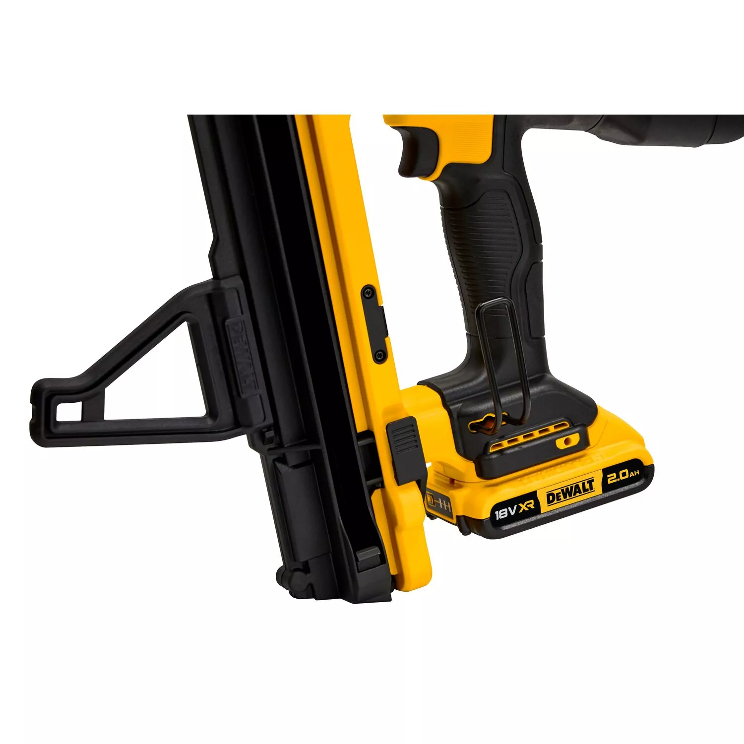 DeWALT DGN845D1 18 V Li-ion C6 TRAK-IT Kit agrafeuse à béton à gaz (1 batterie 2,0 Ah) dans un coffret - 13-40 mm-image
