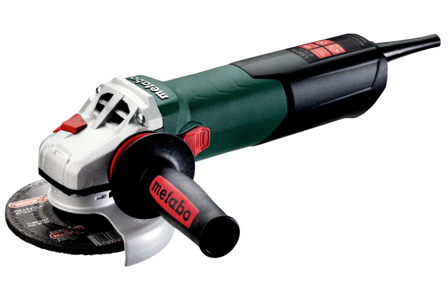 Metabo WEV 15-125 QUICK Meuleuse d'angle - 1550W - 125mm-image