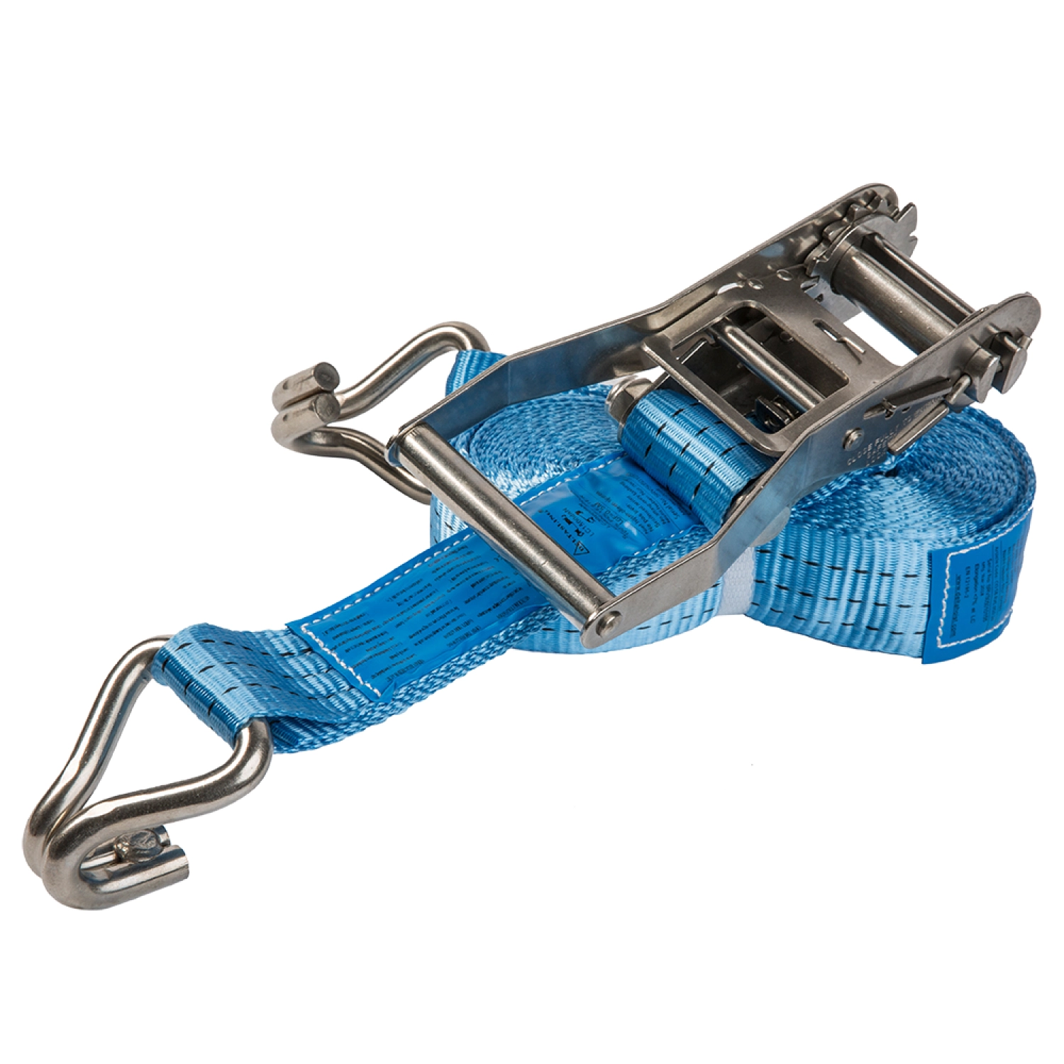Delta DELTASLING Sjorband met ratel - 35mm x 7 meter - 1000 daN - Blauw-image