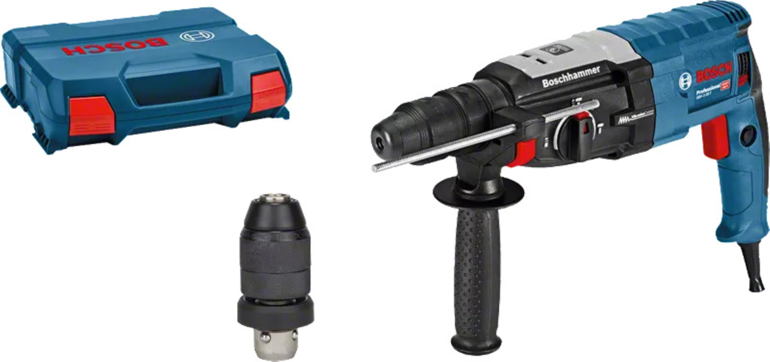 Bosch GBH 2-28 F SDS-plus Combihamer incl. snelspanboorkop in koffer - 880W - 3,2J-image