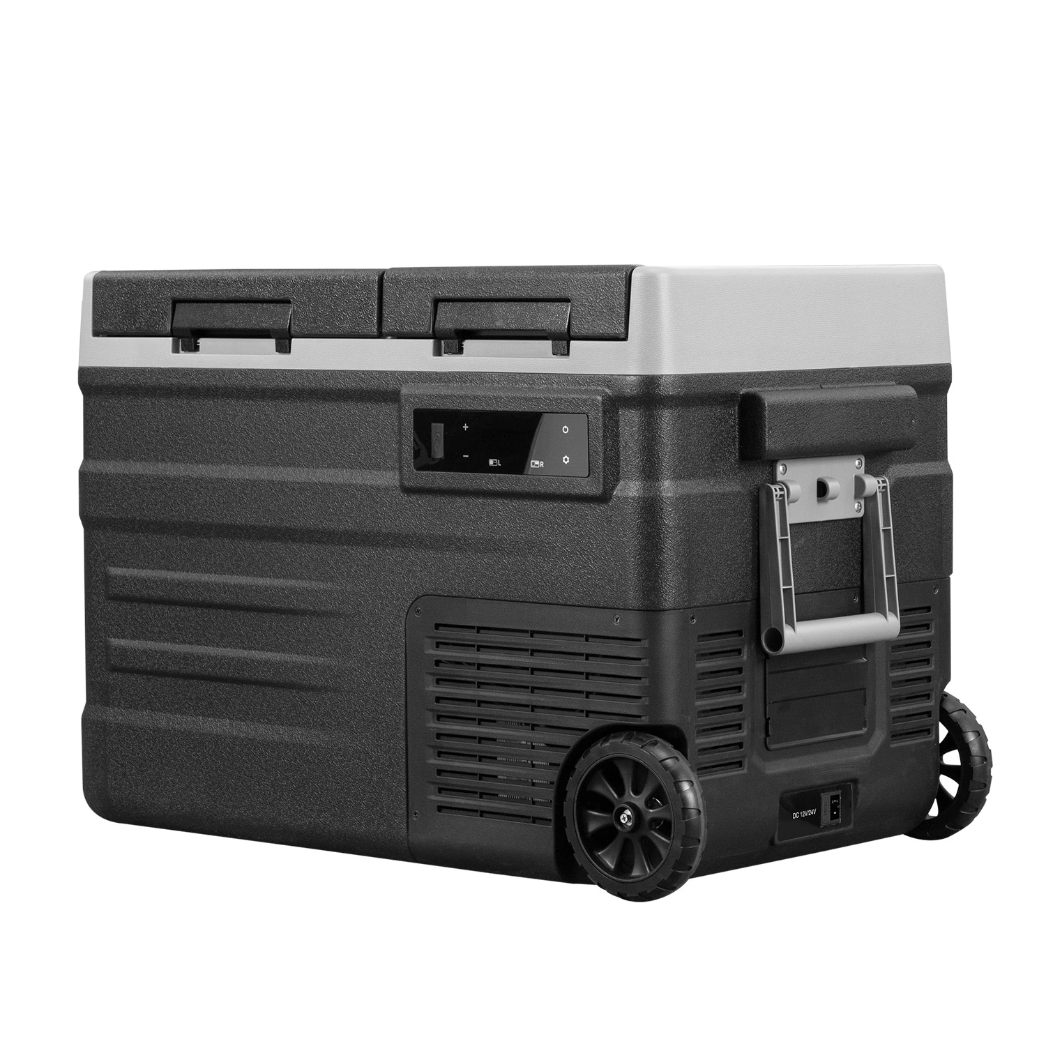 Steamy-E SECUD45 Glacière électrique à compresseur à double zone sur roulettes - 41 L-image
