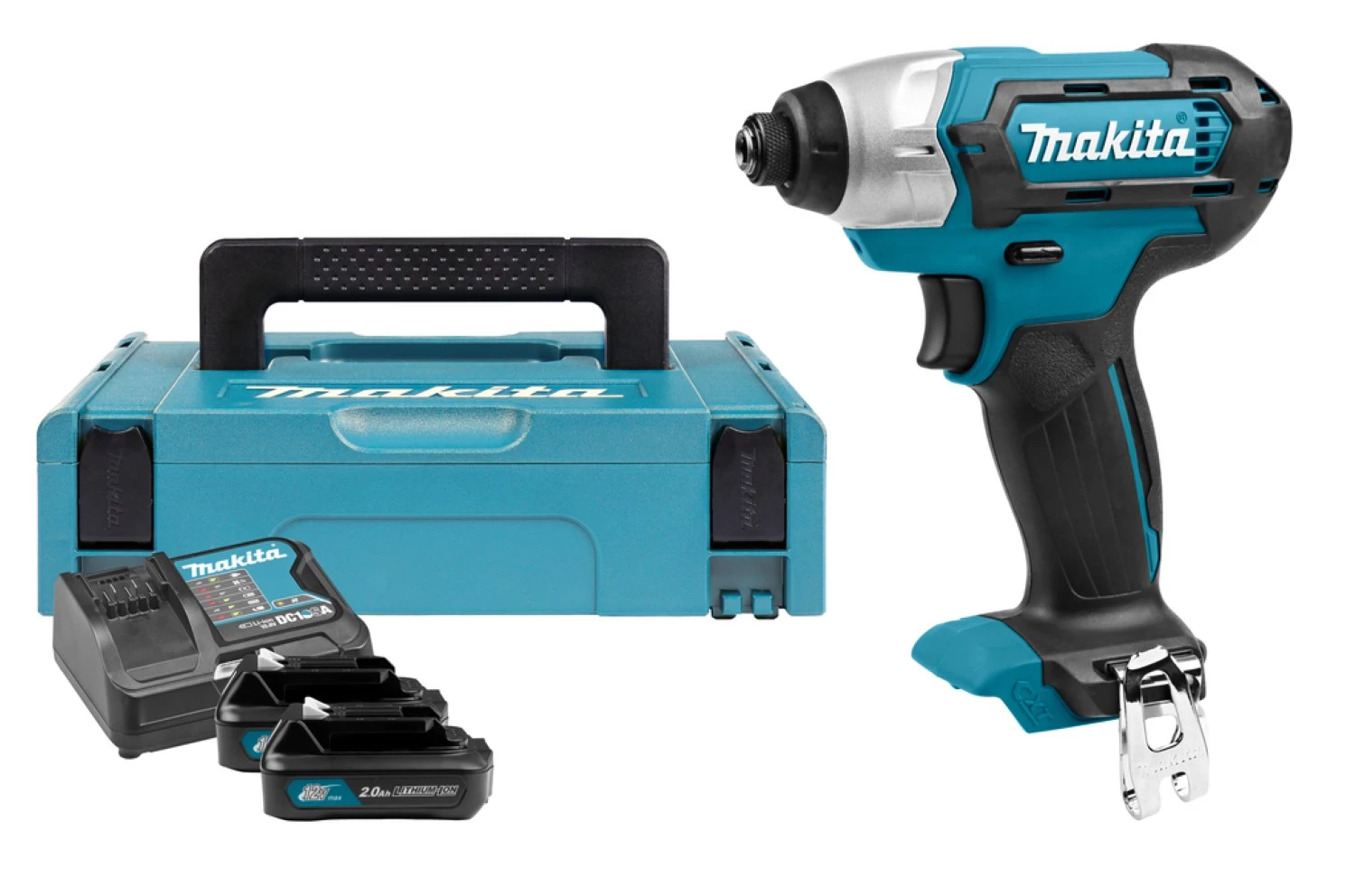 MAKITA TD110DSAJ 10,8V Li-Ion accu slag-/schroevendraaier set in Mbox (2x 2,0Ah accu) - 110Nm-image