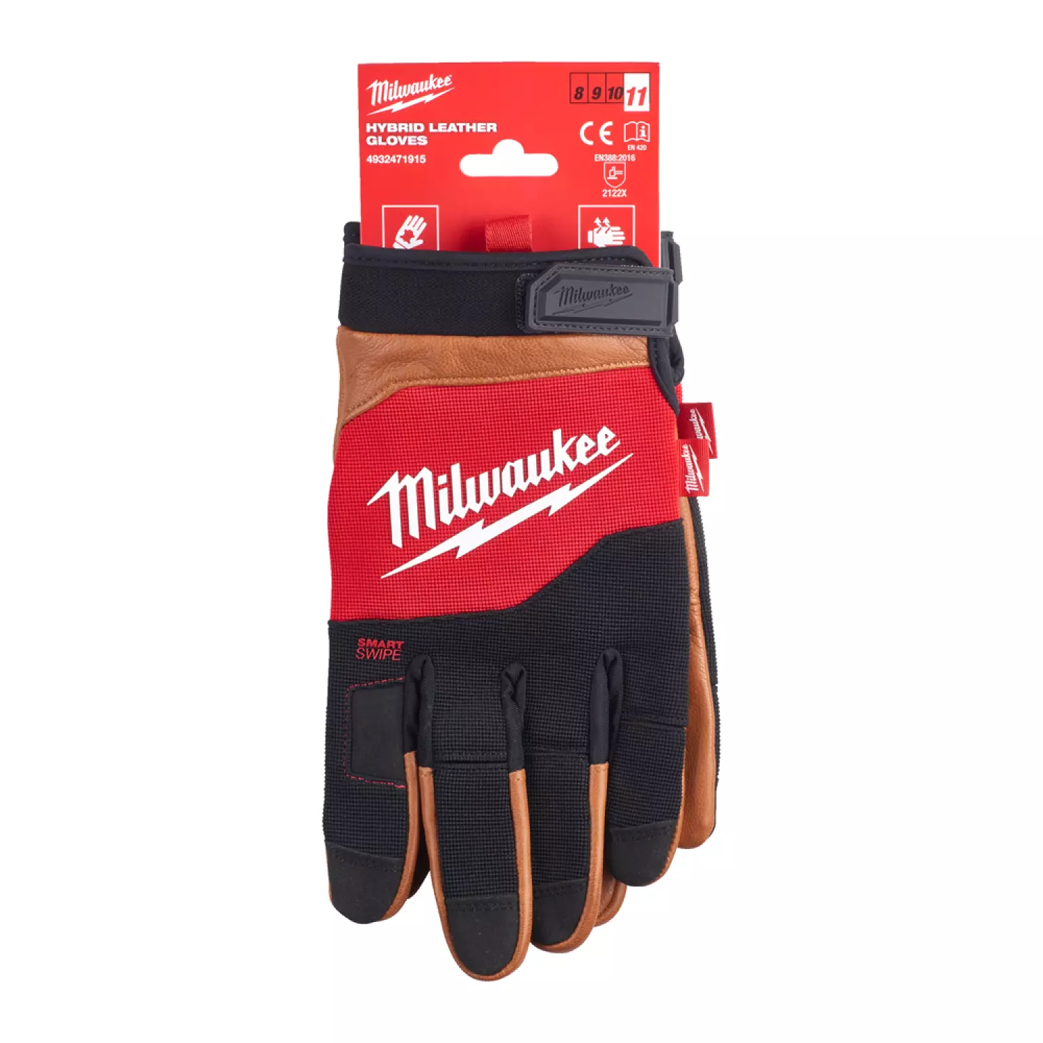 Milwaukee 4932471915 - Gants cuir hybrides - XXL/11-image