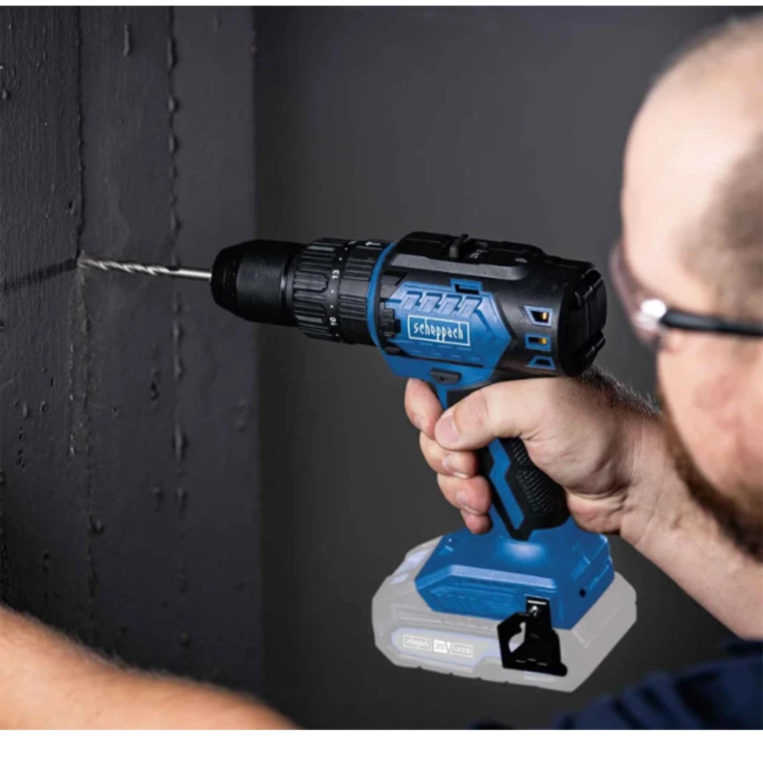 Scheppach Accu Klopboormachine 20V BC-CD60-X-image