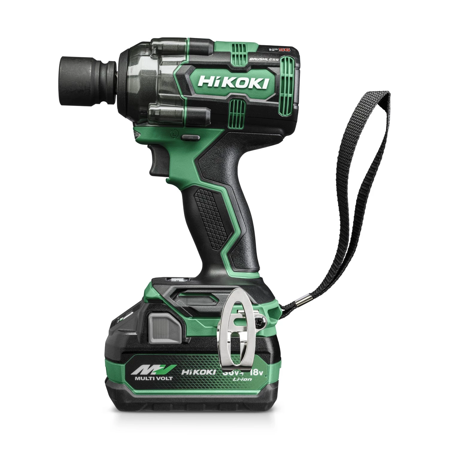 HiKOKI KC18H8AMVA4 18V batterie Li-ion ensemble combiné 8 pièces (4x batterie 2.5Ah/5.0Ah) dans sac-image