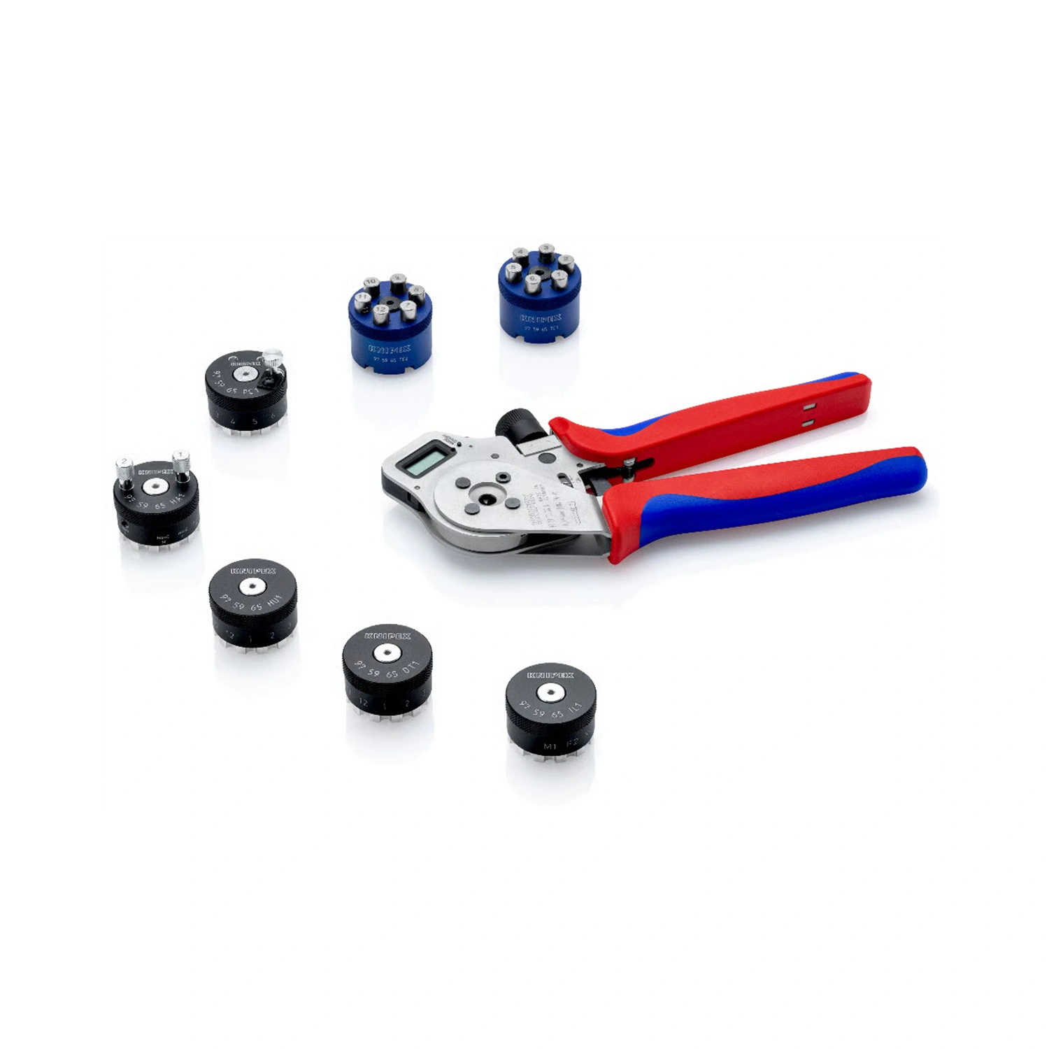 Knipex 97 52 63 A Krimptang voor gedraaide contacten - 175mm - 0,08-2,5mm²
