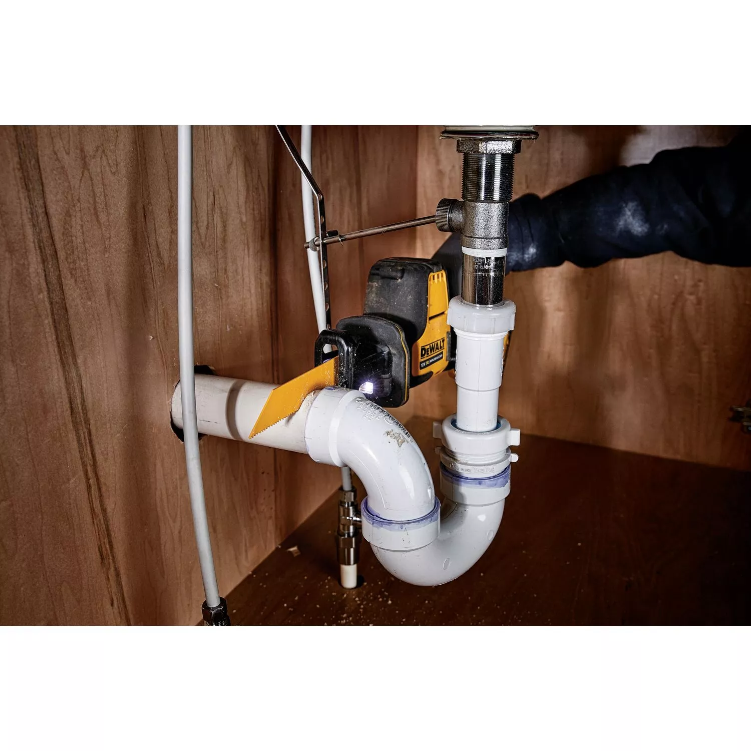 DeWALT DCS312NT-XJ 12V Li-ion XR accu compacte reciprozaag body in TSTAK - koolborstelloos-image