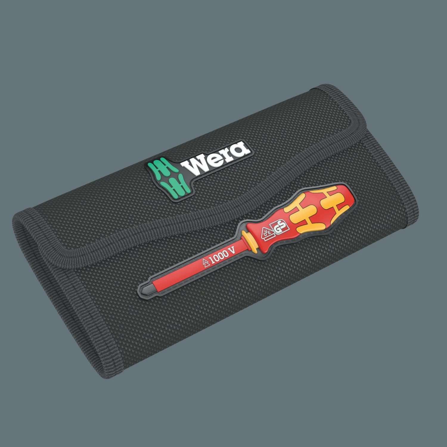 Wera 05006613001 18-delig Kraftform Kompakt VDE 18 Universal 1 Tool Finder Wisselklingenset in etui-image