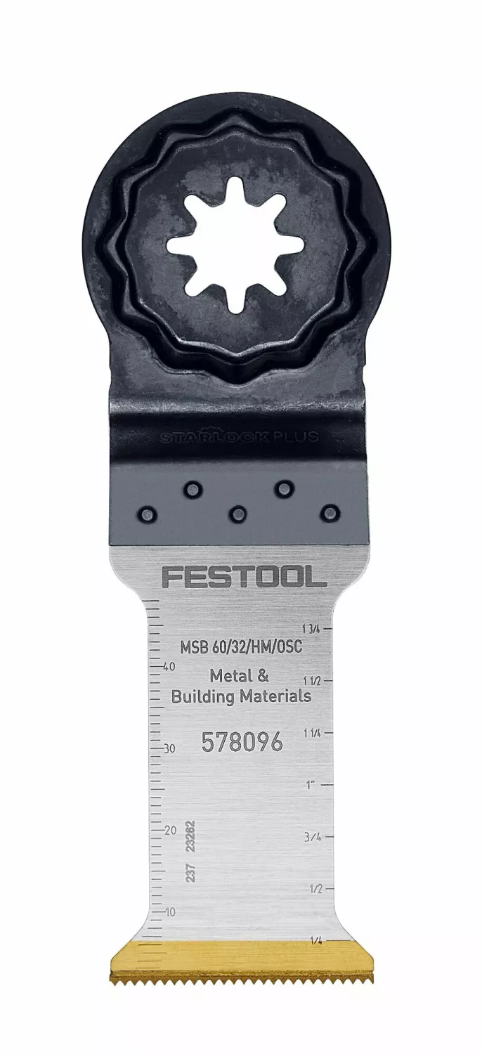 Festool 578096 Hardmetalen invalzaagblad MSB 60/32/HM/OSC - 32mm-image