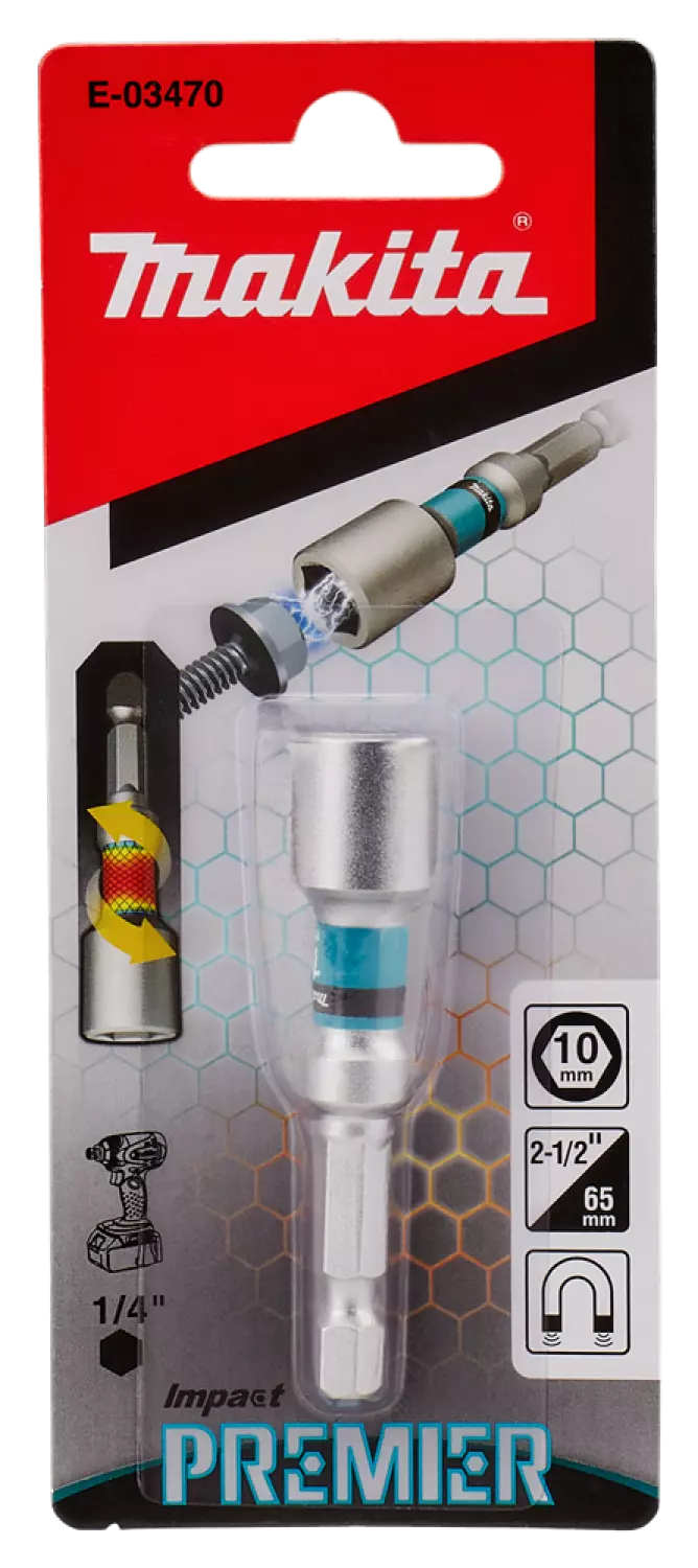 Makita E -03470 Douilles - 10 x 65 mm-image