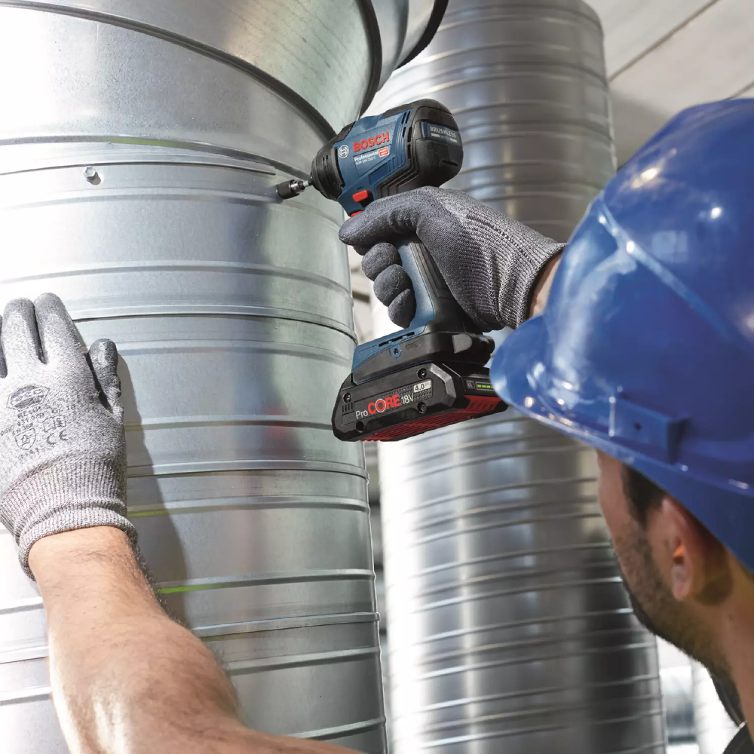 Bosch GDR 18V-210 C 18V Li-ion accu slagschroevendraaier in L-Boxx - 210Nm-image