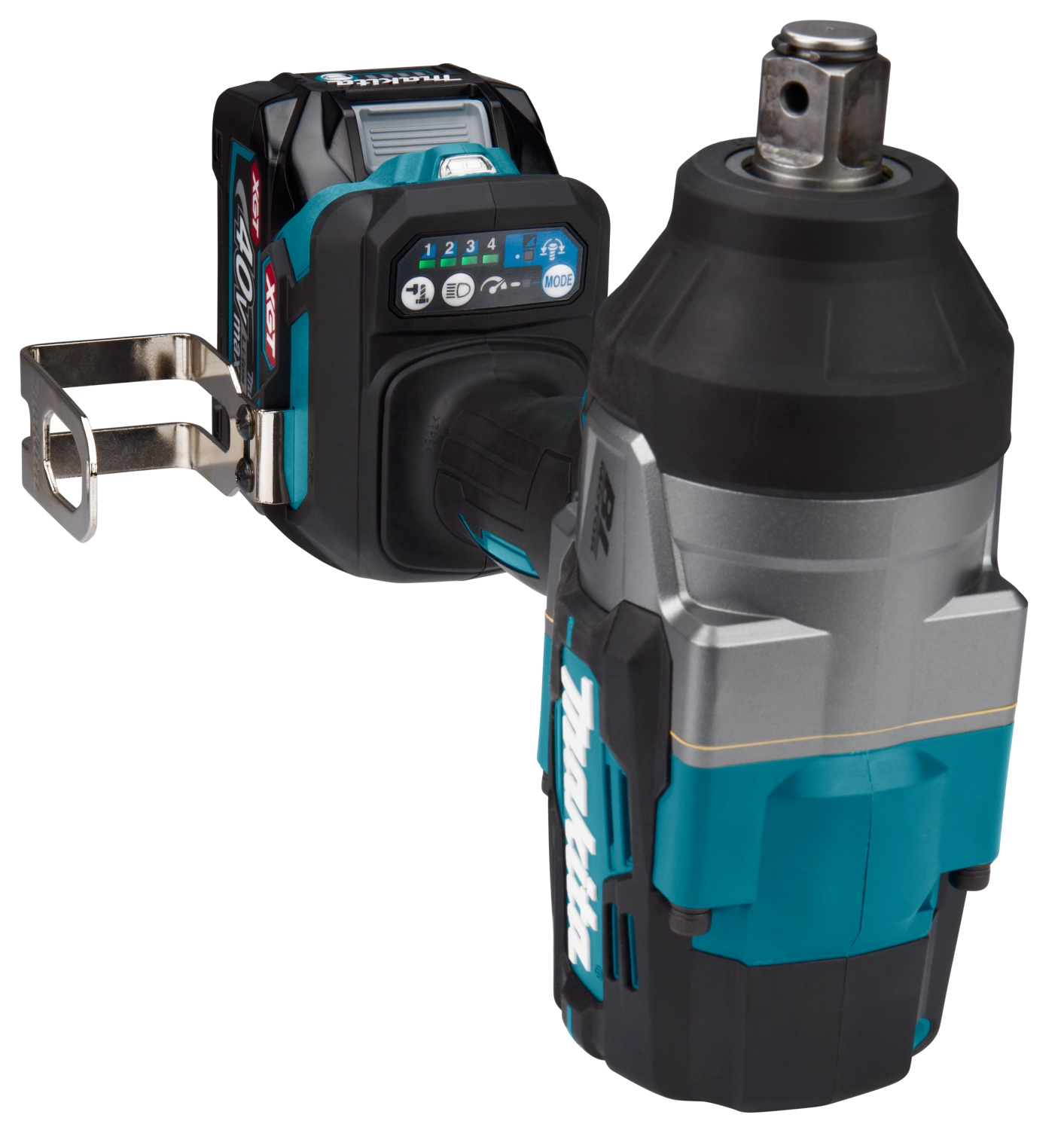 Makita TW001GD201 XGT 40V Max Li-ion Accu Slagmoersleutel set (2x 2.5Ah) in Mbox - koolborstelloos-image