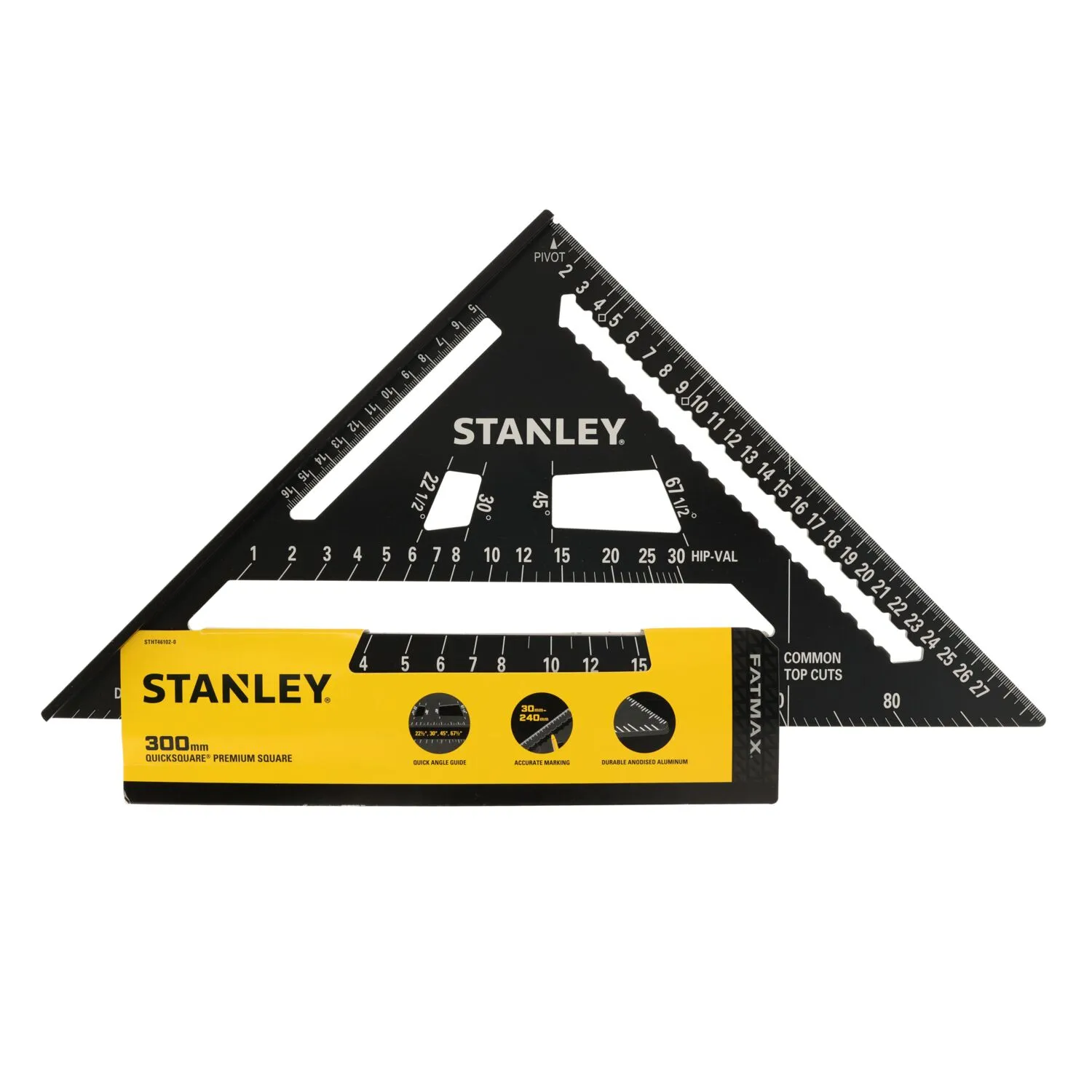 Stanley STHT46102-0 Meetdriehoek - Aluminium - 30cm
