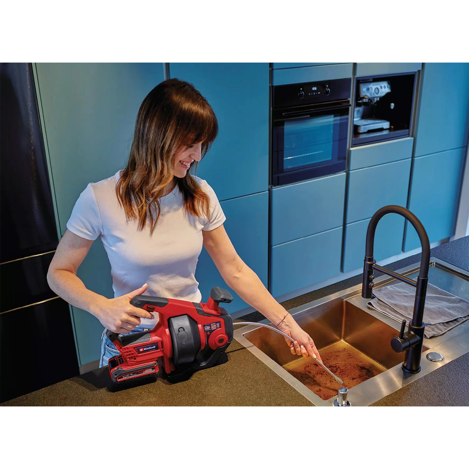 Einhell TE-DA 18/760 Li Solo Accu Rioolontstopper-image