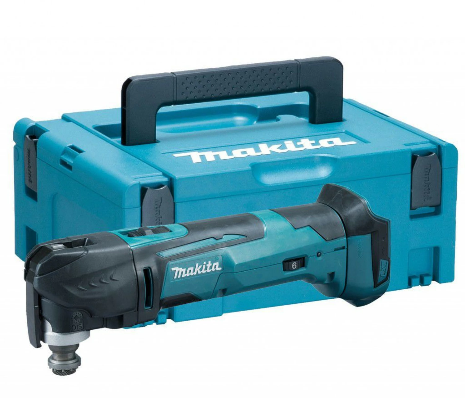 Outil multifonction sans-fil Makita DTM51ZJ - 18V Li-ion - MAKPAC - serrage rapide - Machine seule-image