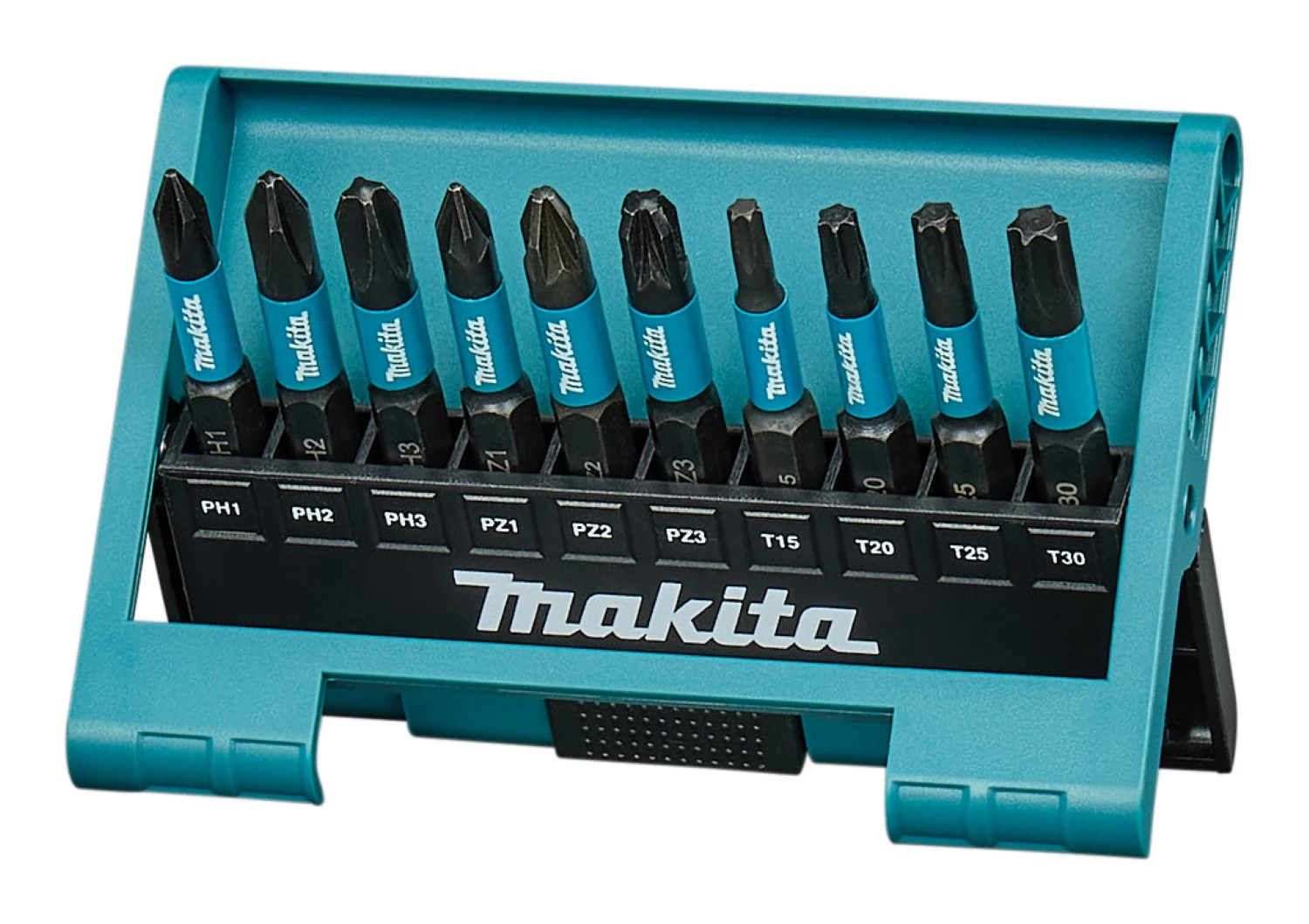 Makita E-12011 Jeu d'embouts de vissage à percussion 10 pièces - Noir percussion-image