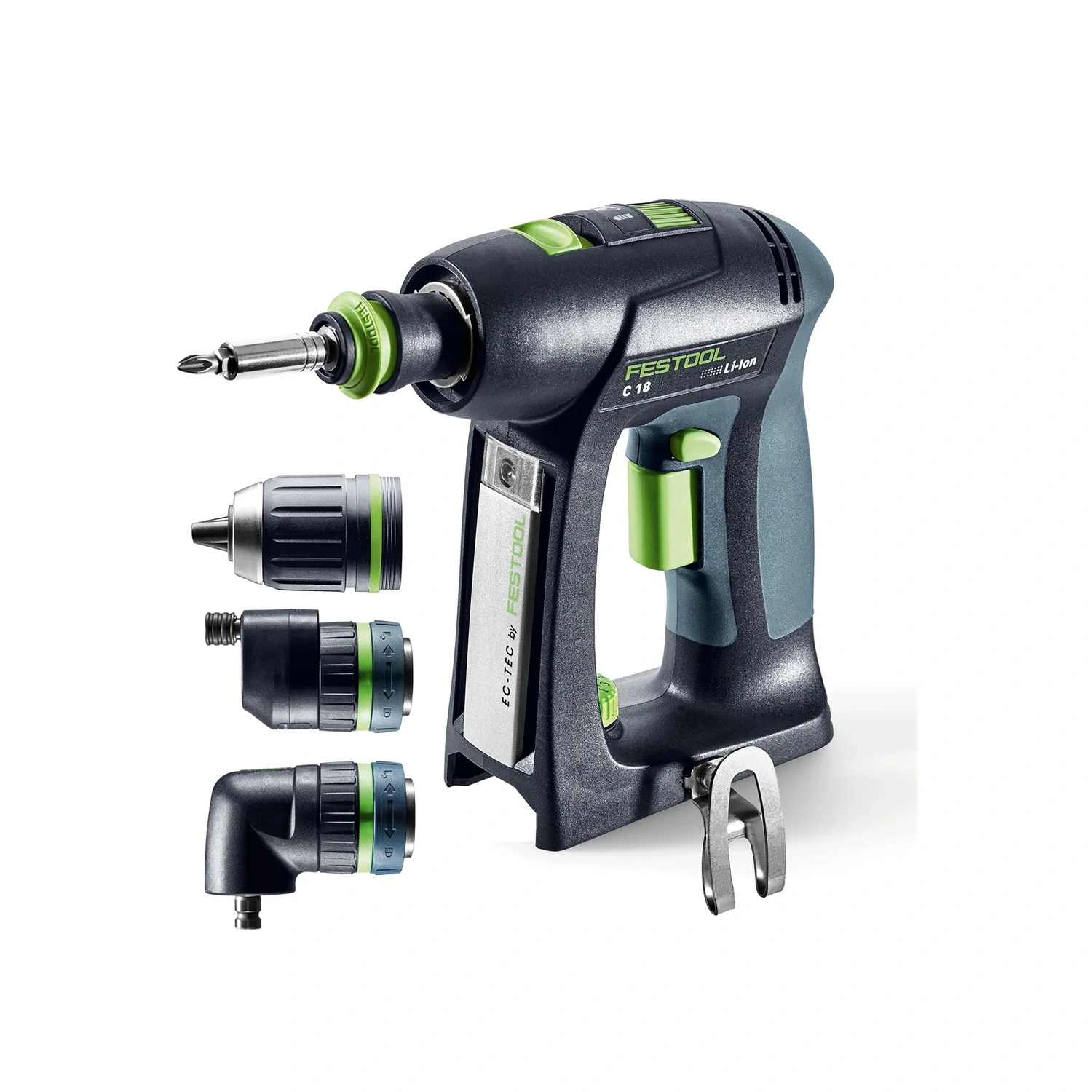 Festool C 18 Basic-Set 18V accu schroefboormachine in systainer