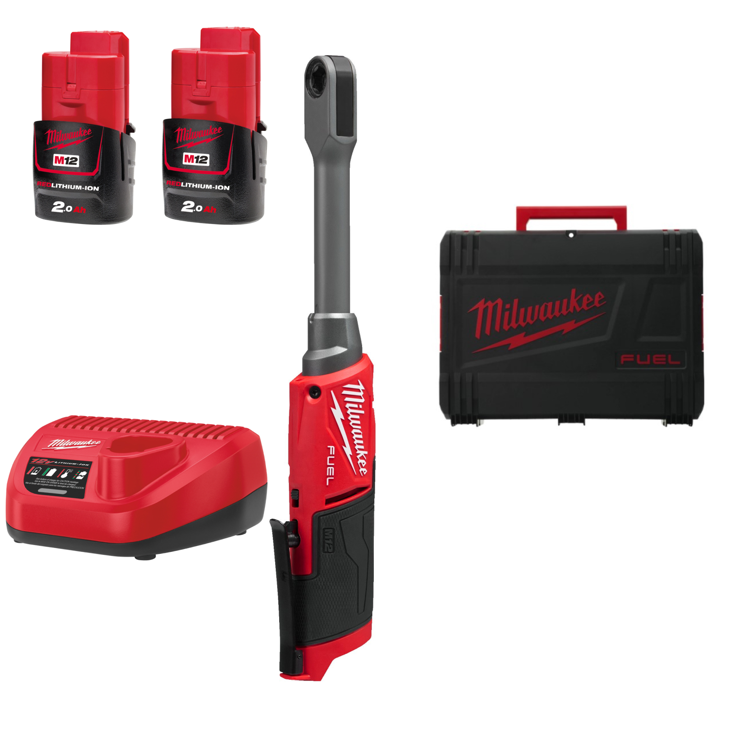 Milwaukee M12 FPTR-202X Doorsteekratel - in HDBox-image