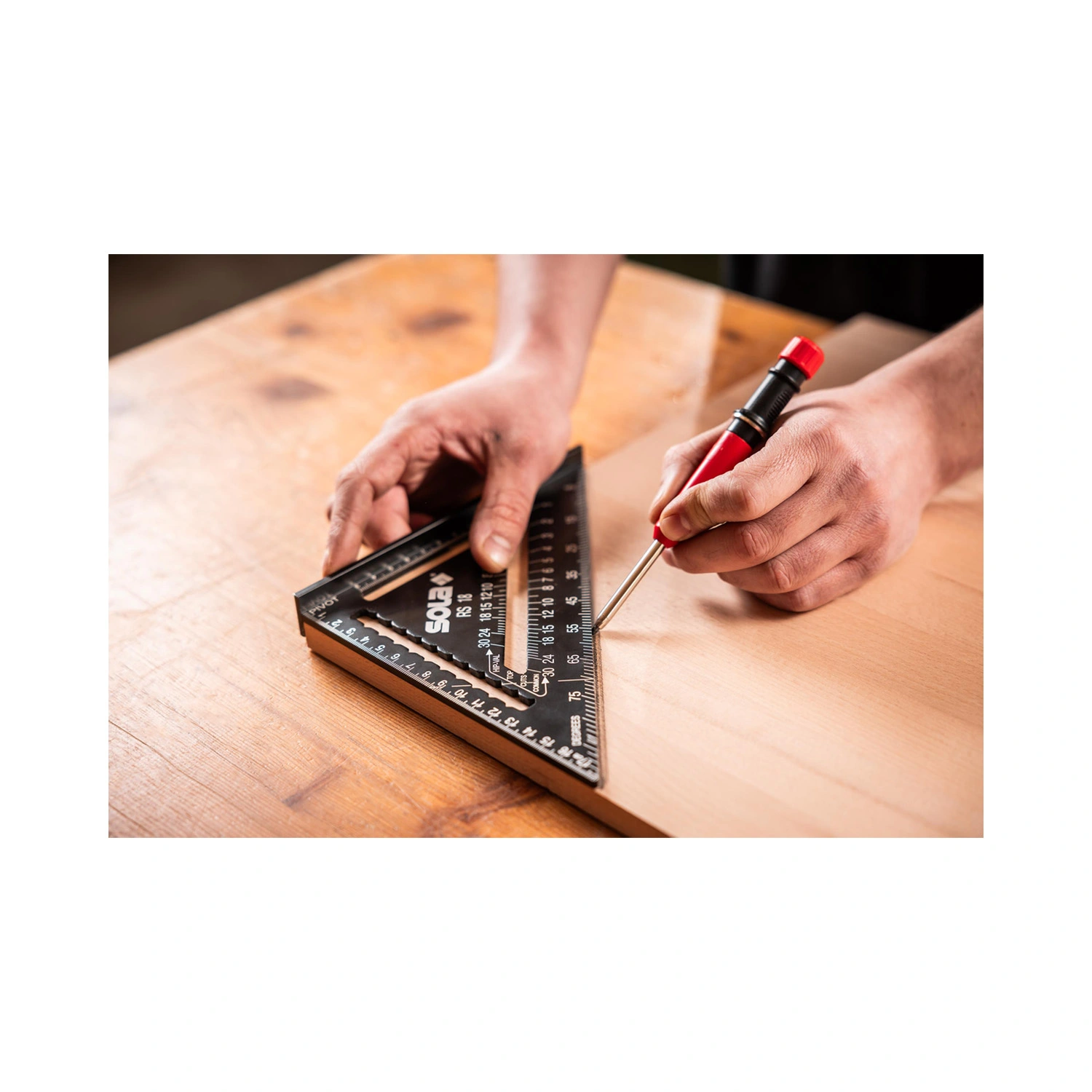 Sola TLM3 Marqueur pour trous profonds - Graphite