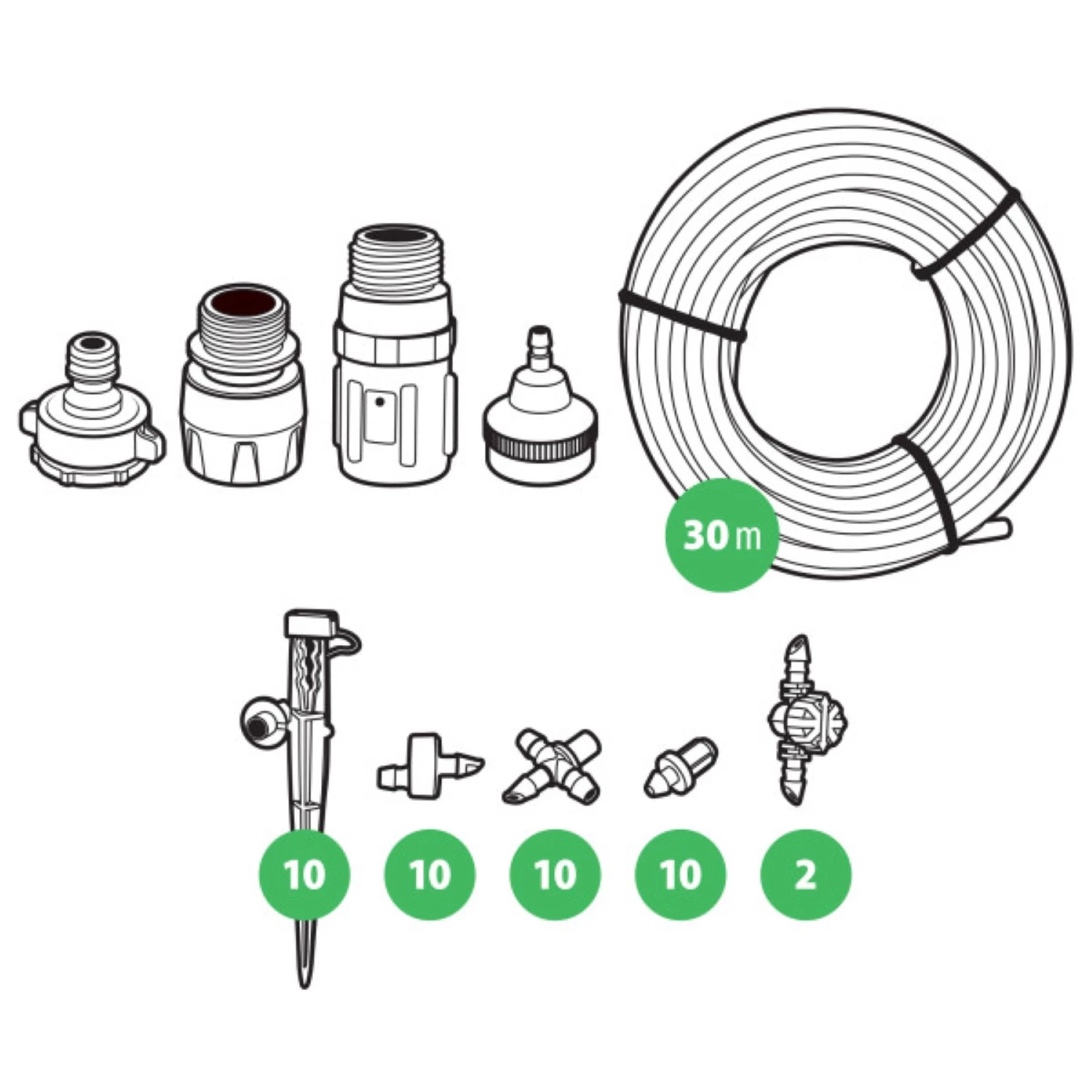 Rain Bird A51257 Balkon druppelbewateringsset-image