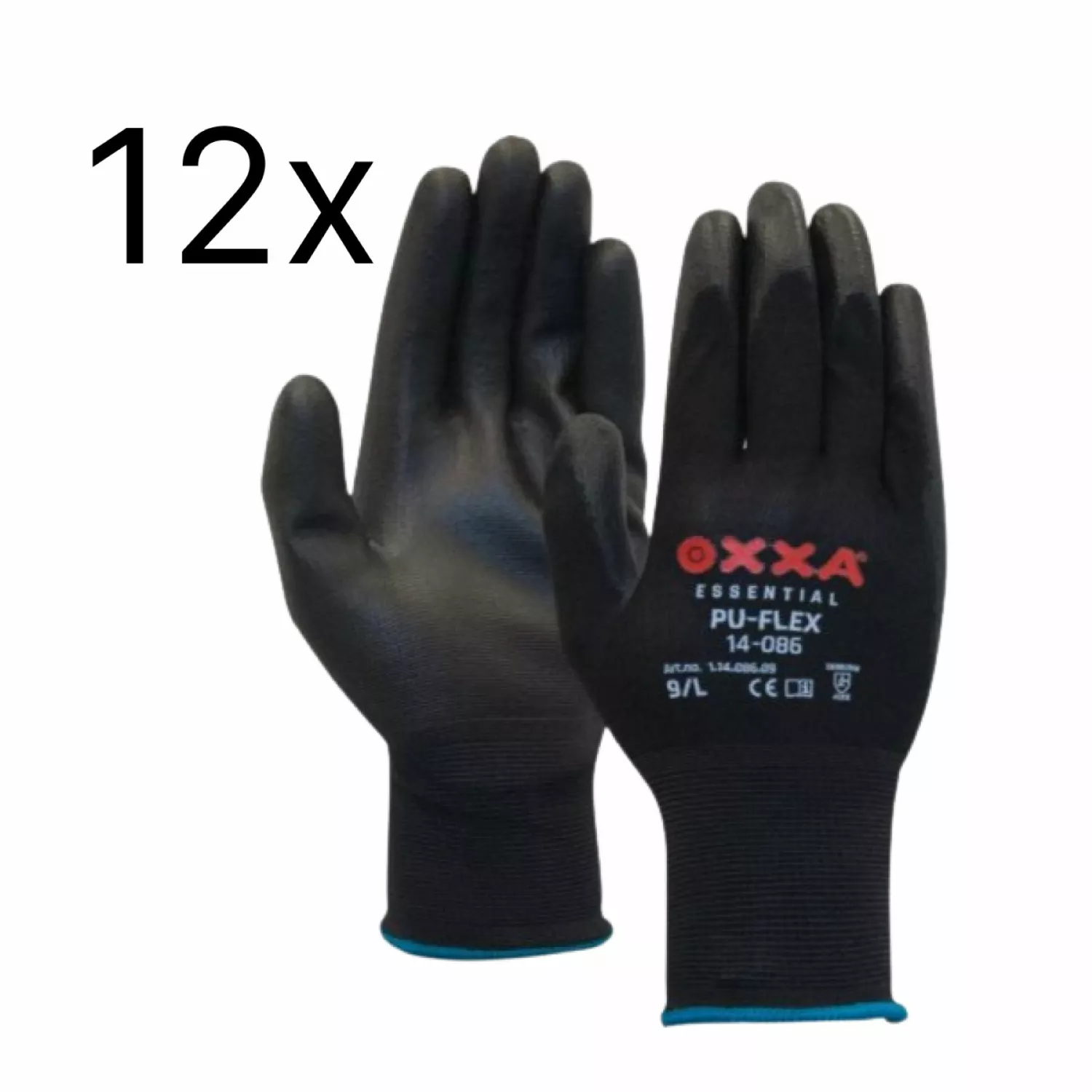 Oxxa 14-086 PU-Flex gants de travail - PU - 8/M (12st)-image