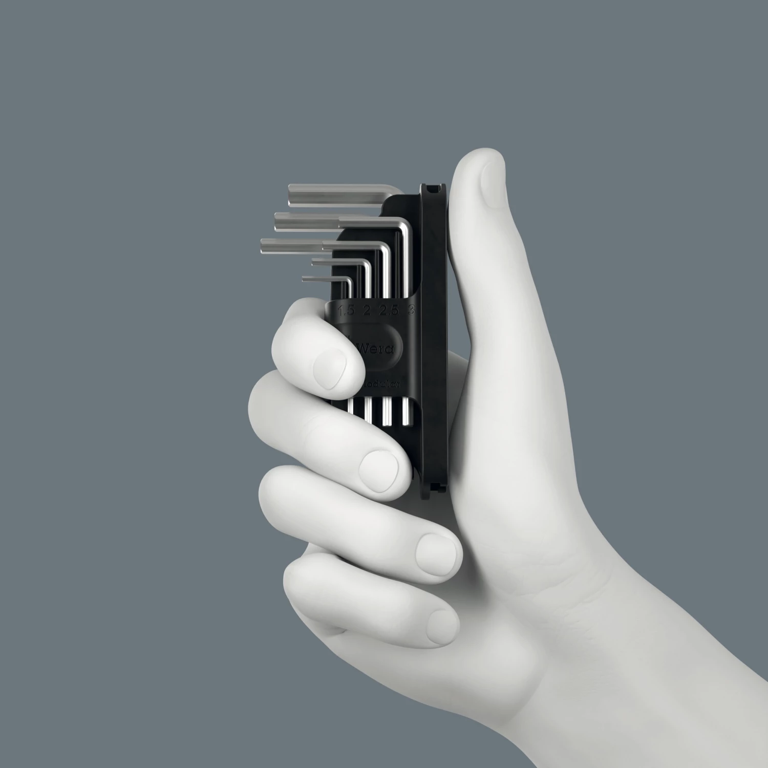 Wera 05049003001 7-delige Tool-Check Modular Hex-Plus 1 Inbussleutelset-image