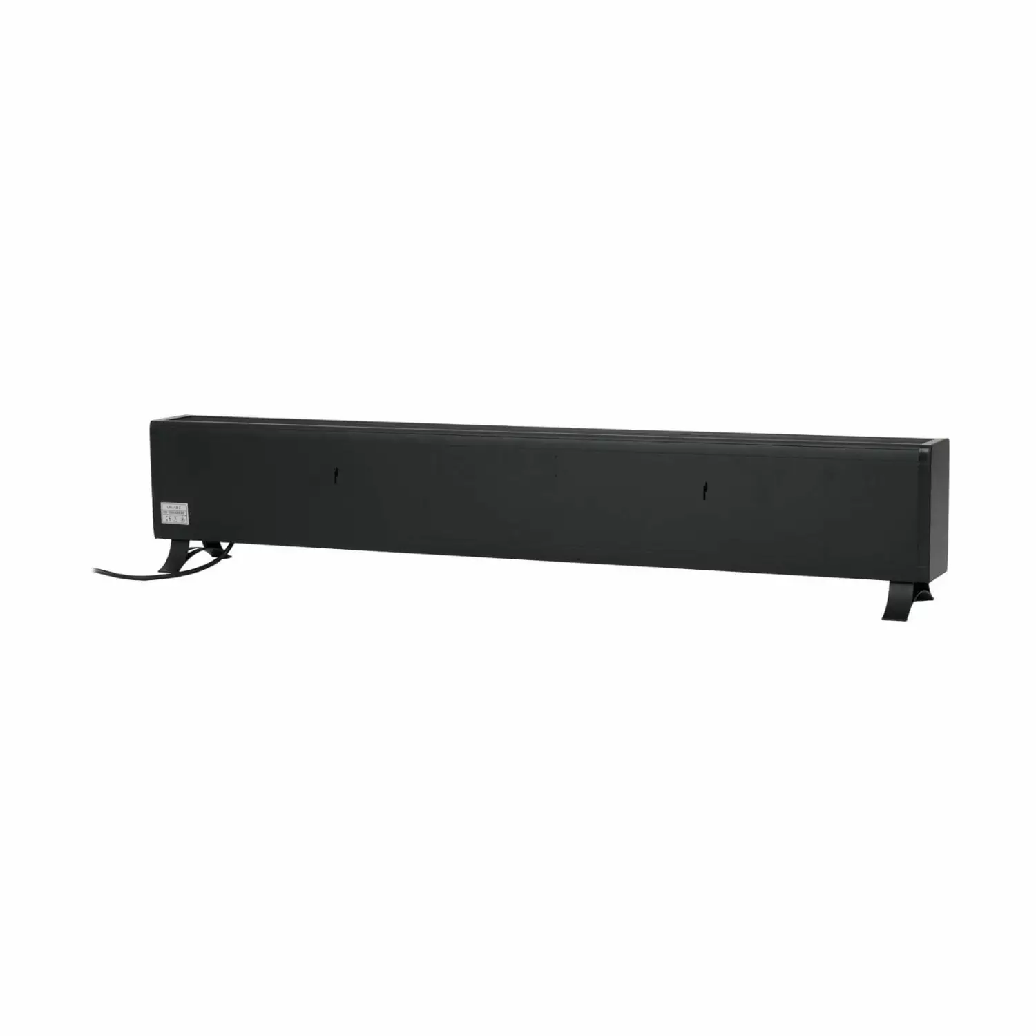 EUROM Alutherm Baseboard 2000 Wi-Fi Black Convectorkachel - 2000W - 80m3-image