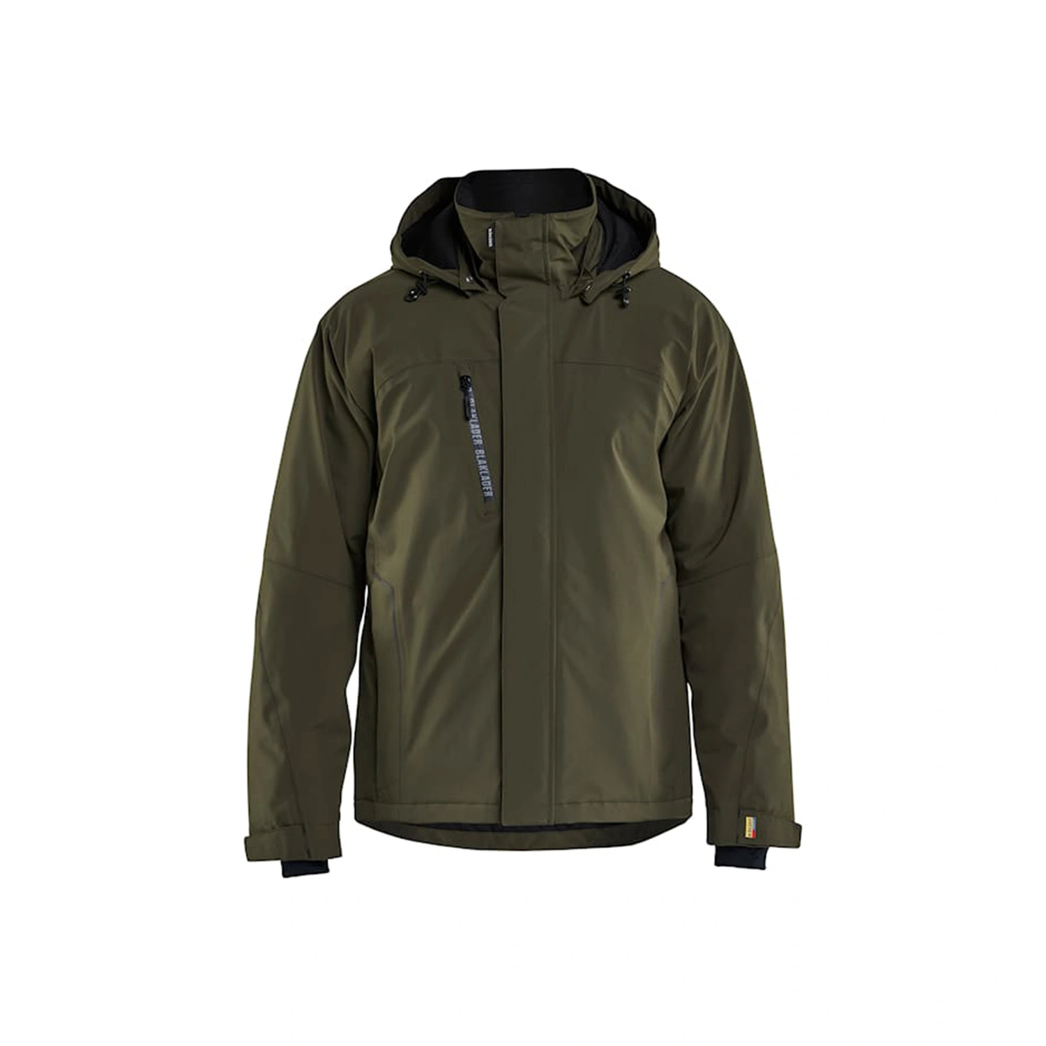 Blaklader 4484 Lichtgewicht winterjas 4-weg stretch - Donker herfstgroen/Zwart - 4XL