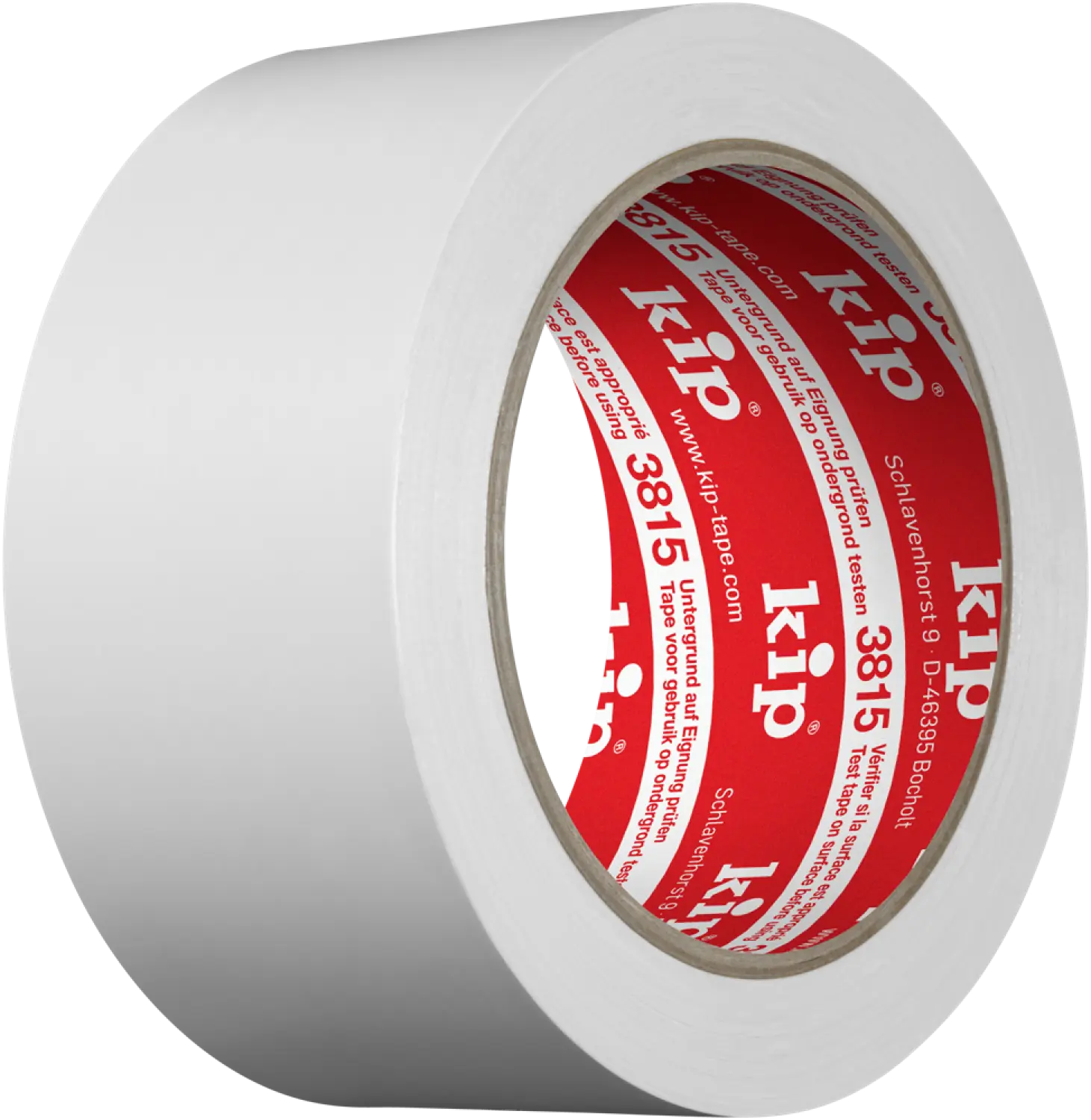 Kip Tape 3815-55 Ruban de masquage en PVC Premium Plus - Lisse - Blanc - 50 mm x 33 m