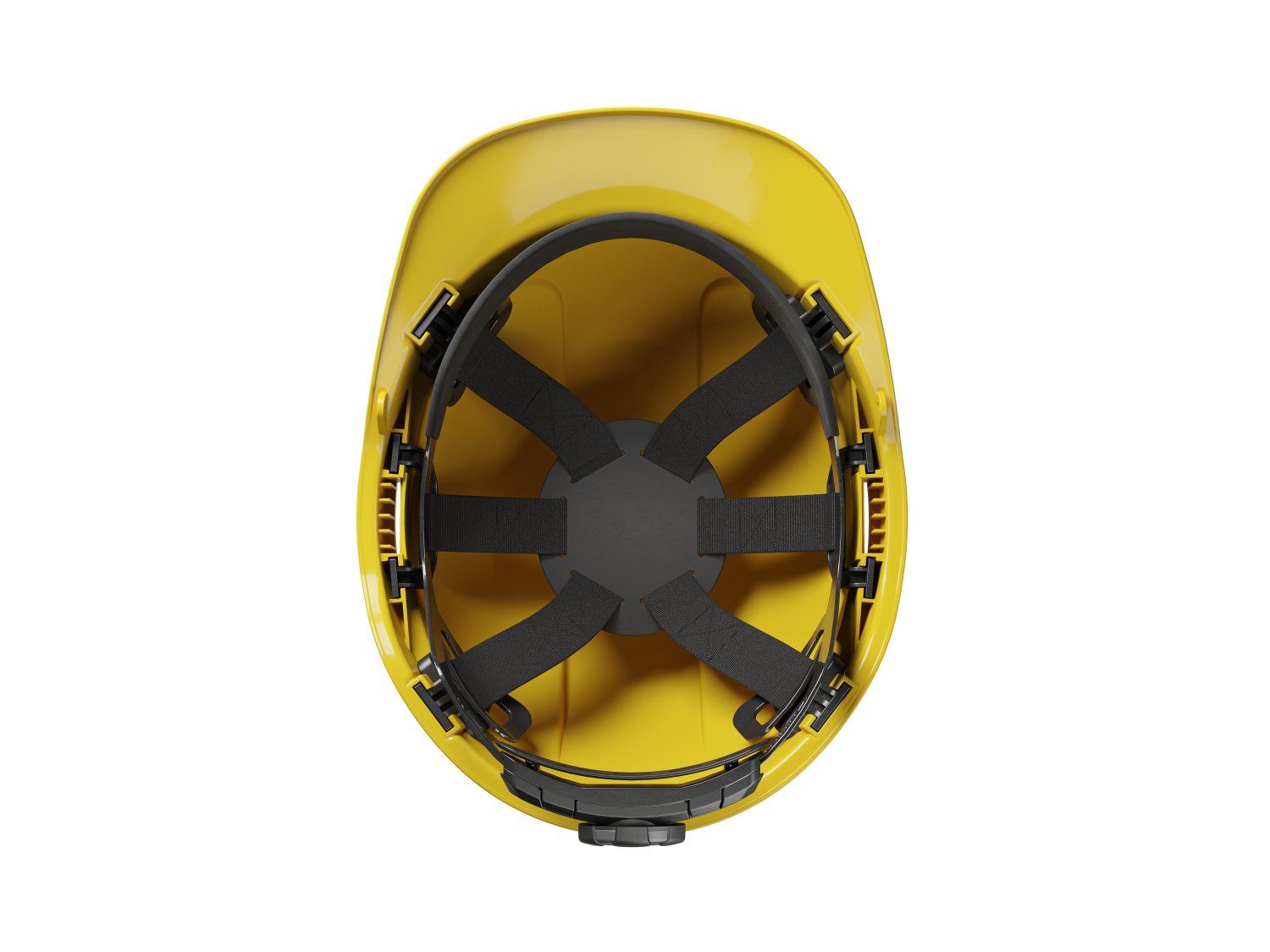 Hellberg 6-Punts Veiligheidshelm Factor ABS - Geel-image
