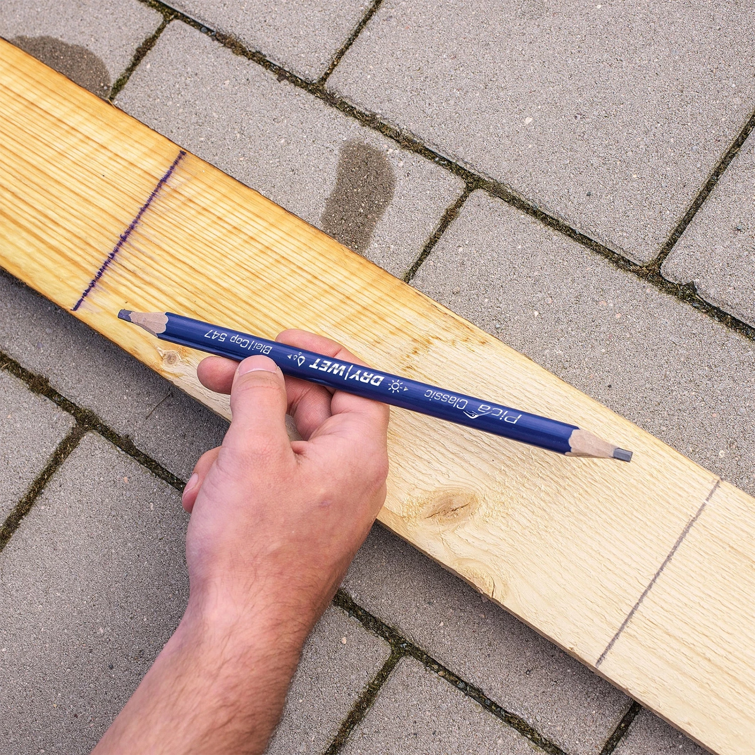 Pica 547/24 Markeerpotlood Aniline Dry & Wet (1st)-image