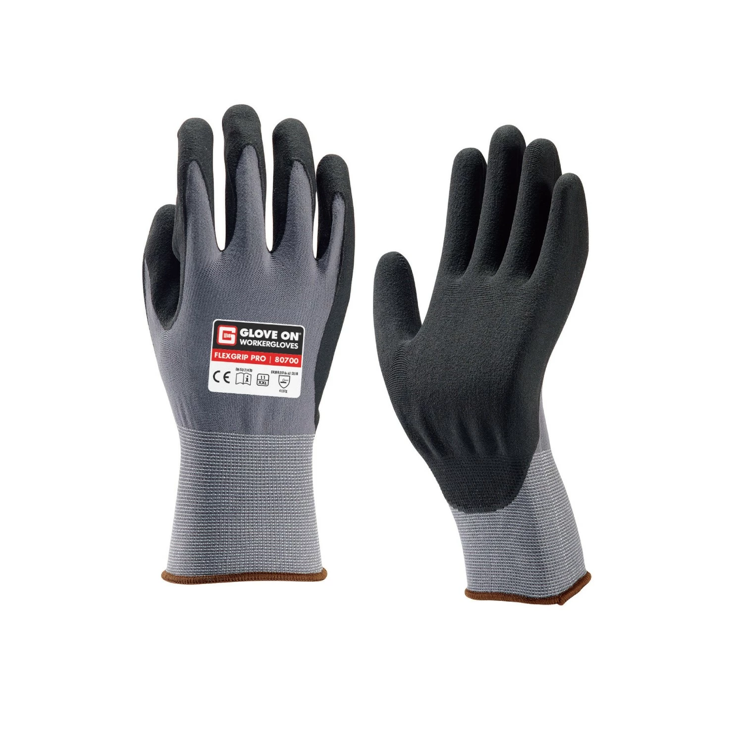 Glove On 100-105-081-09 Gants de travail - 12 paires - taille 9-image