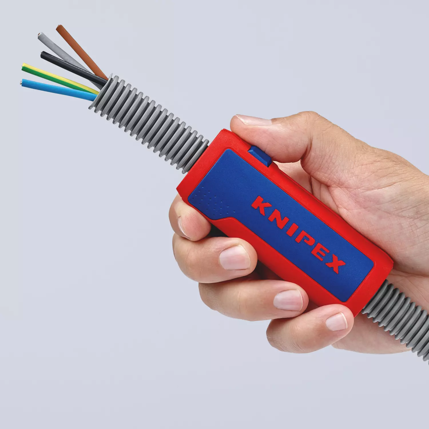 Knipex 90 22 01 SB TwistCut Snijder voor gegolfde buizen - 100mm-image