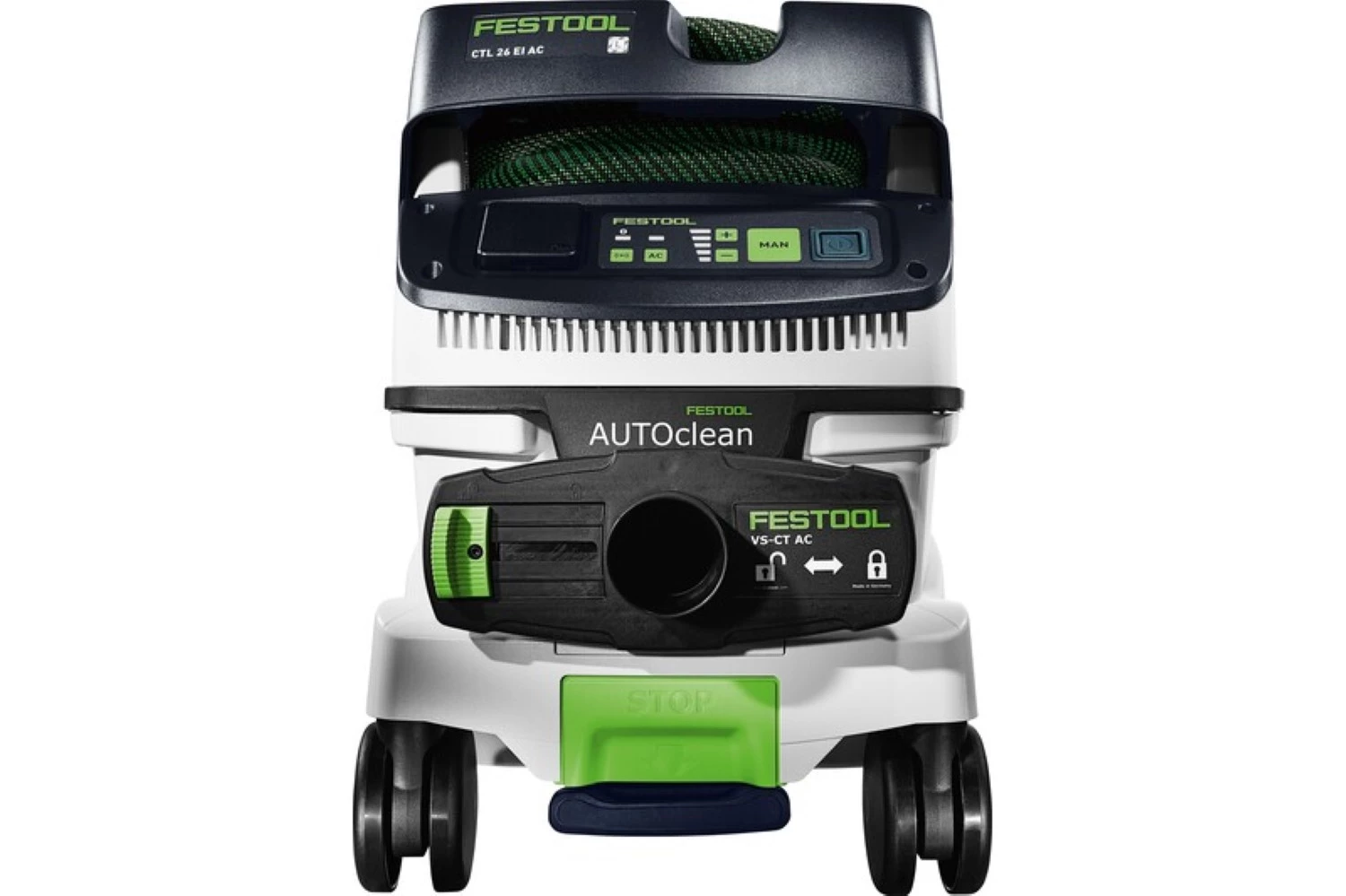 Festool CTL 26 EI AC-RENOFIX Aspirateur de chantier - 1200W - classe L - 26L-image