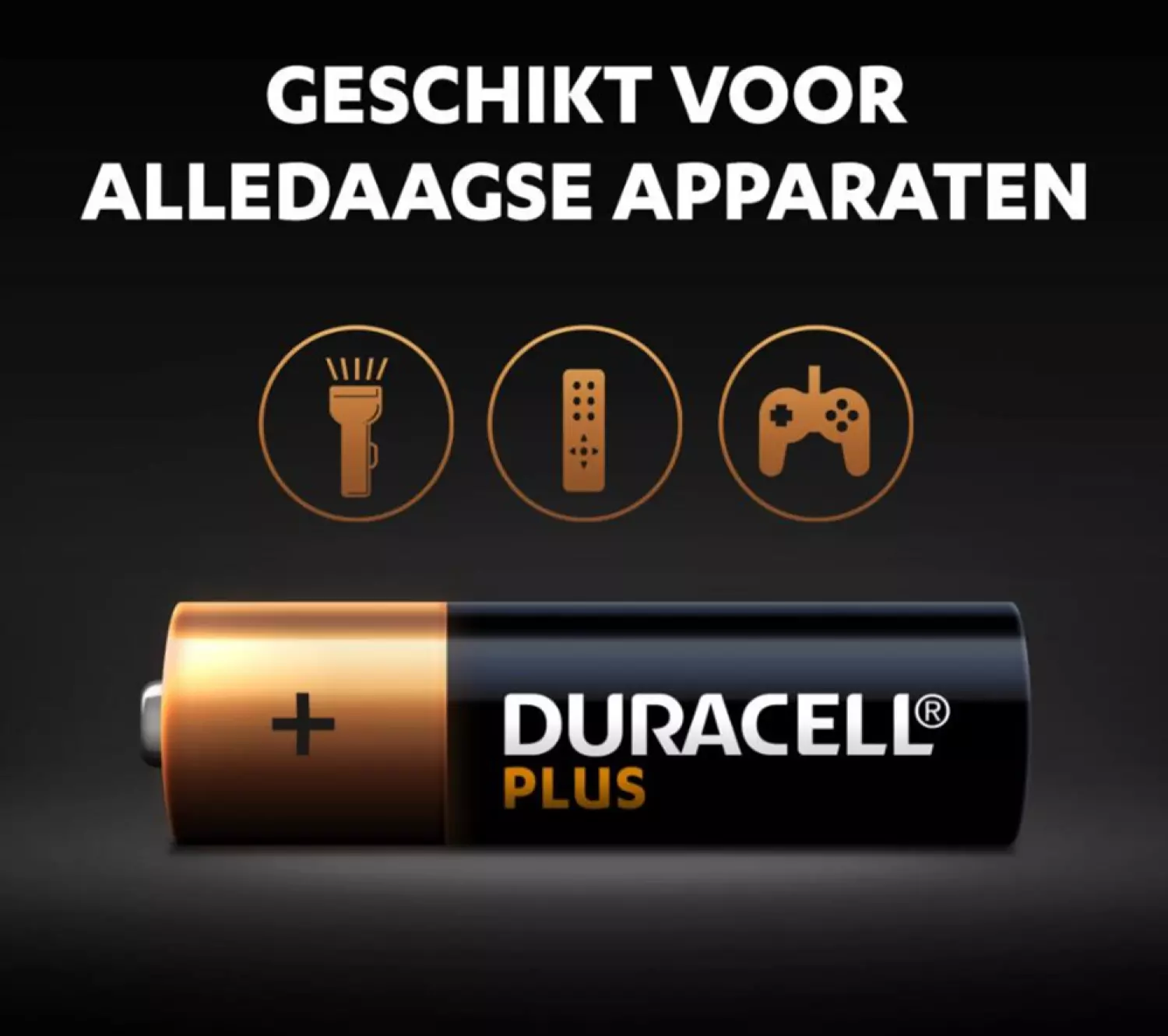 Duracell D140899 Pile alcaline Plus AA - 8 pièces-image