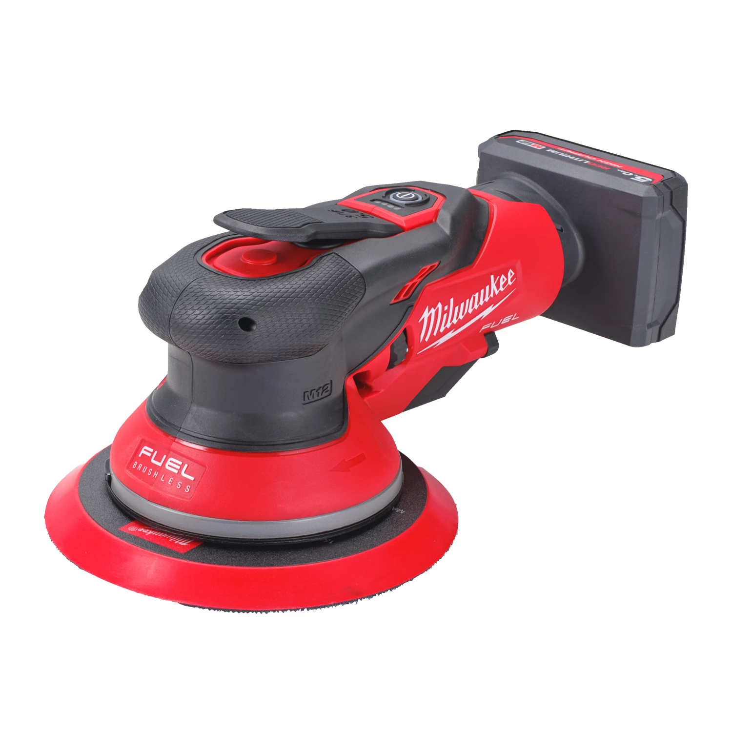 Milwaukee M12 FROS5-502X Batterie Li-ion 12 V Ensemble de ponceuses excentriques (2 batteries 5,0 Ah) dans une boîte HD - 150 mm-image