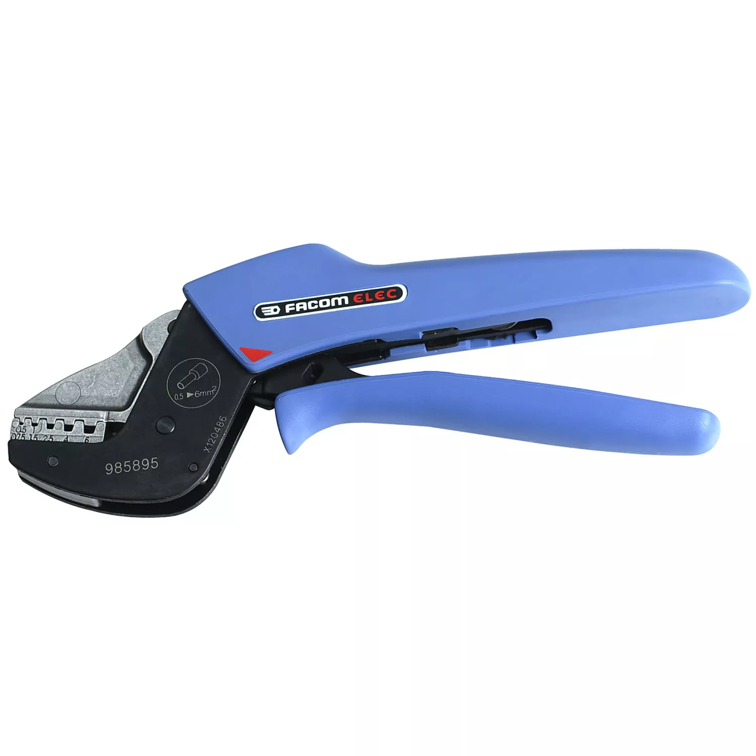 Facom 985895 Krimptang voor geïsoleerde adereindhulzen - 0,5-6,0mm²