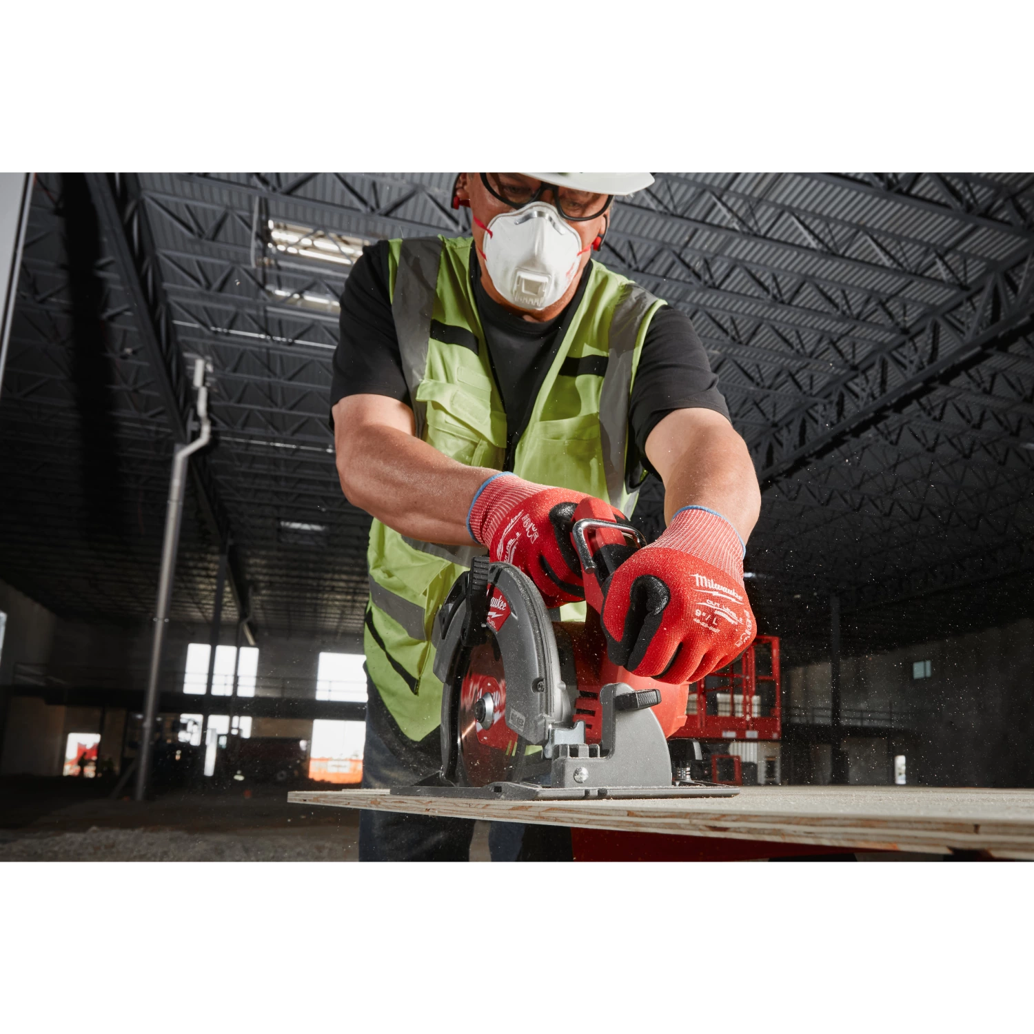 Milwaukee Gants de travail trempés - classe de résistance aux coupures 2/B - 7/S-image