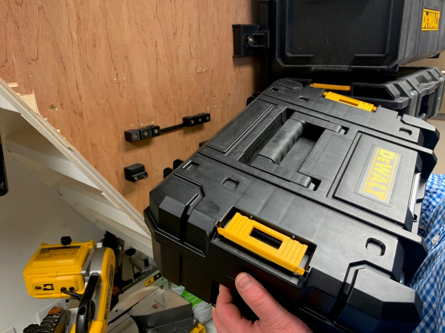 StealthMounts OM-STAK-3 gereedschapskistbevestigingen voor Dewalt T-STAK - 3 stuks-image