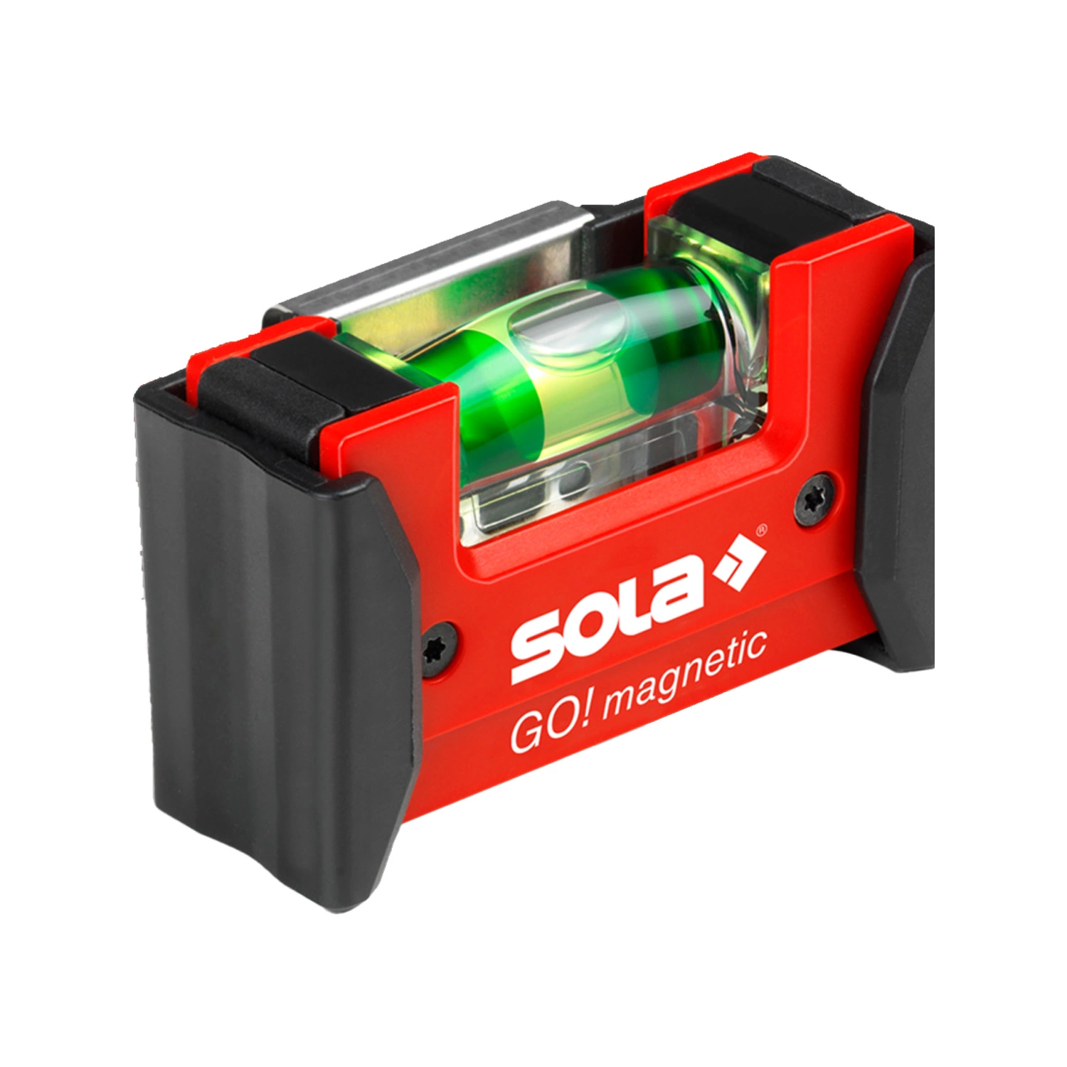 Sola GO! magnetic CLIP - Niveau à bulle compact avec clip ceinture - Magnétique-image