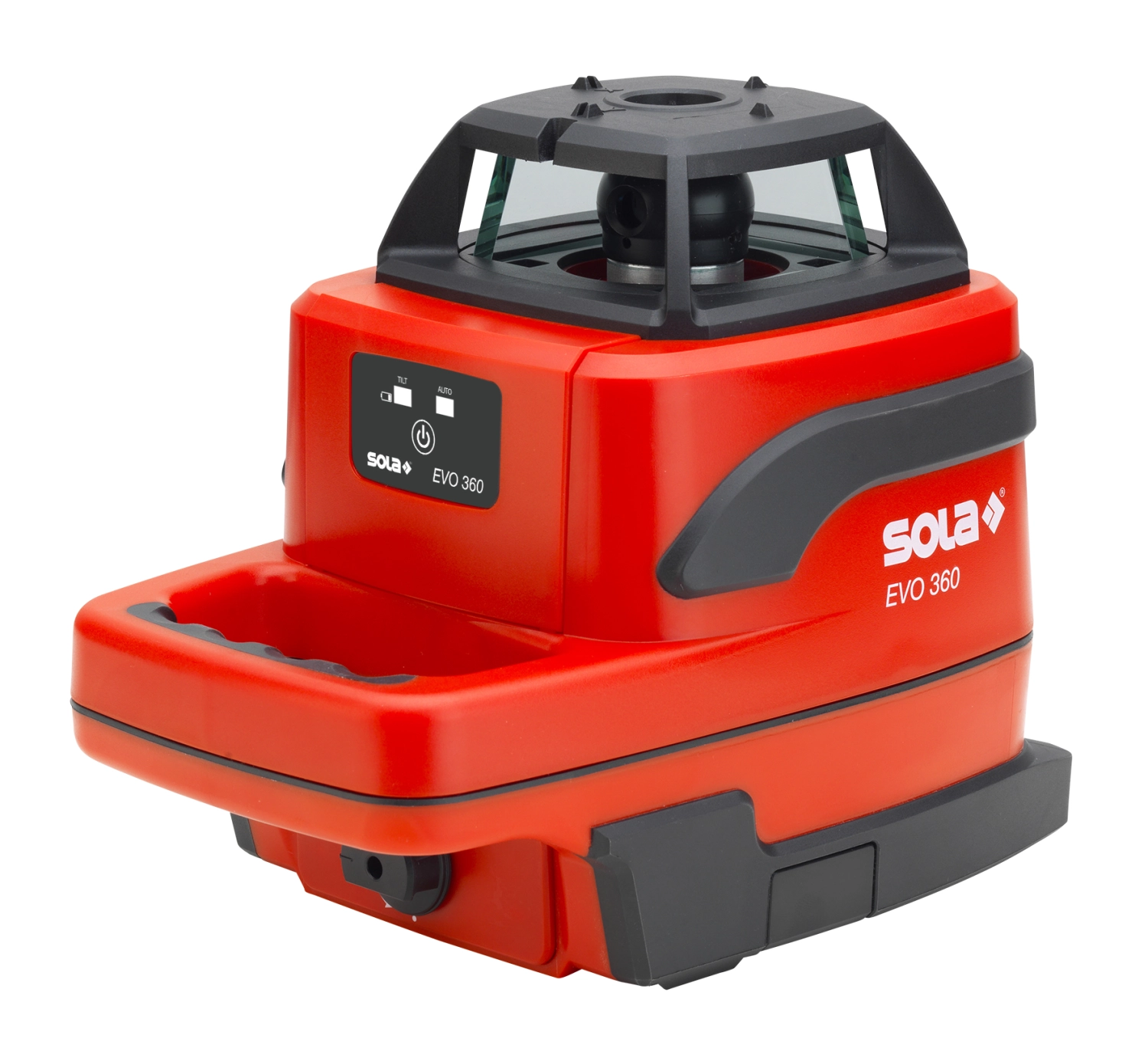 Sola EVO 360 PROFESSIONAL Laser rotatif en mallette - Rouge - 300m + REC RRD2 Receiver-image