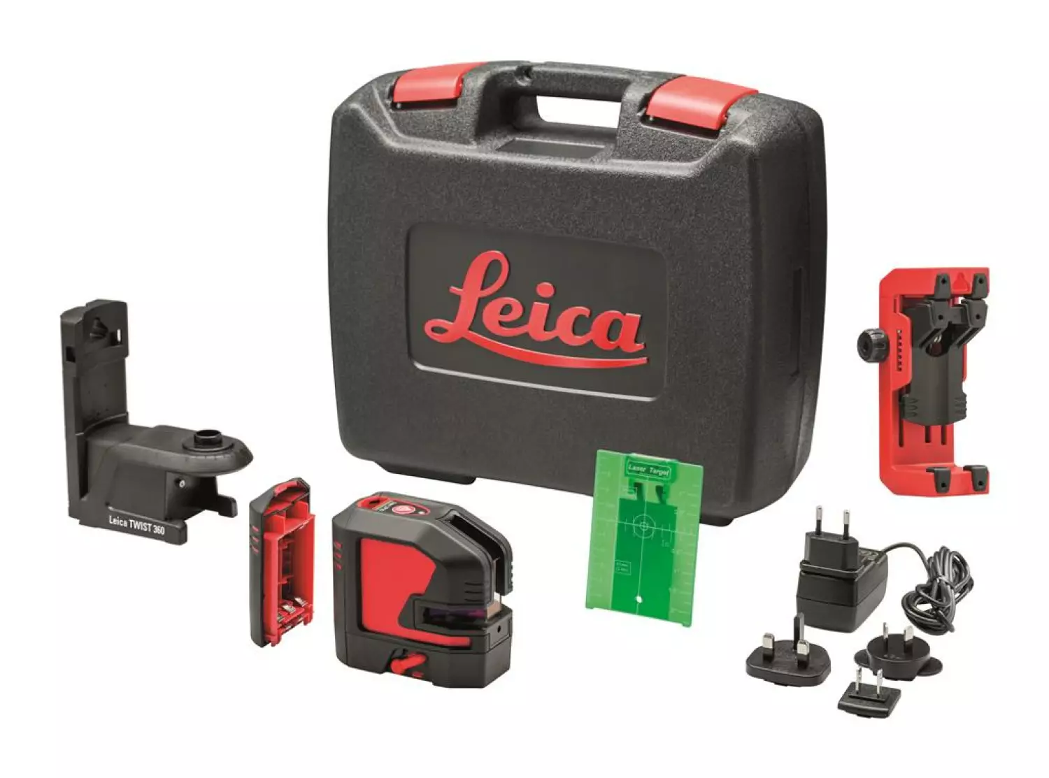 Leica Lino L2P5G-1 Kruislijnlaser in koffer incl. statief - groen - 2 lijnen - IP54-image