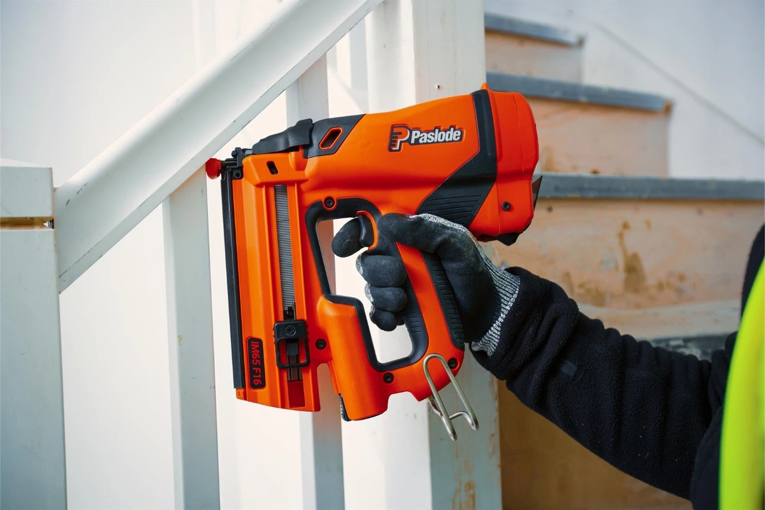 Paslode IM65 F16 Lithium Tacker op gas in koffer - 16-63mm-image