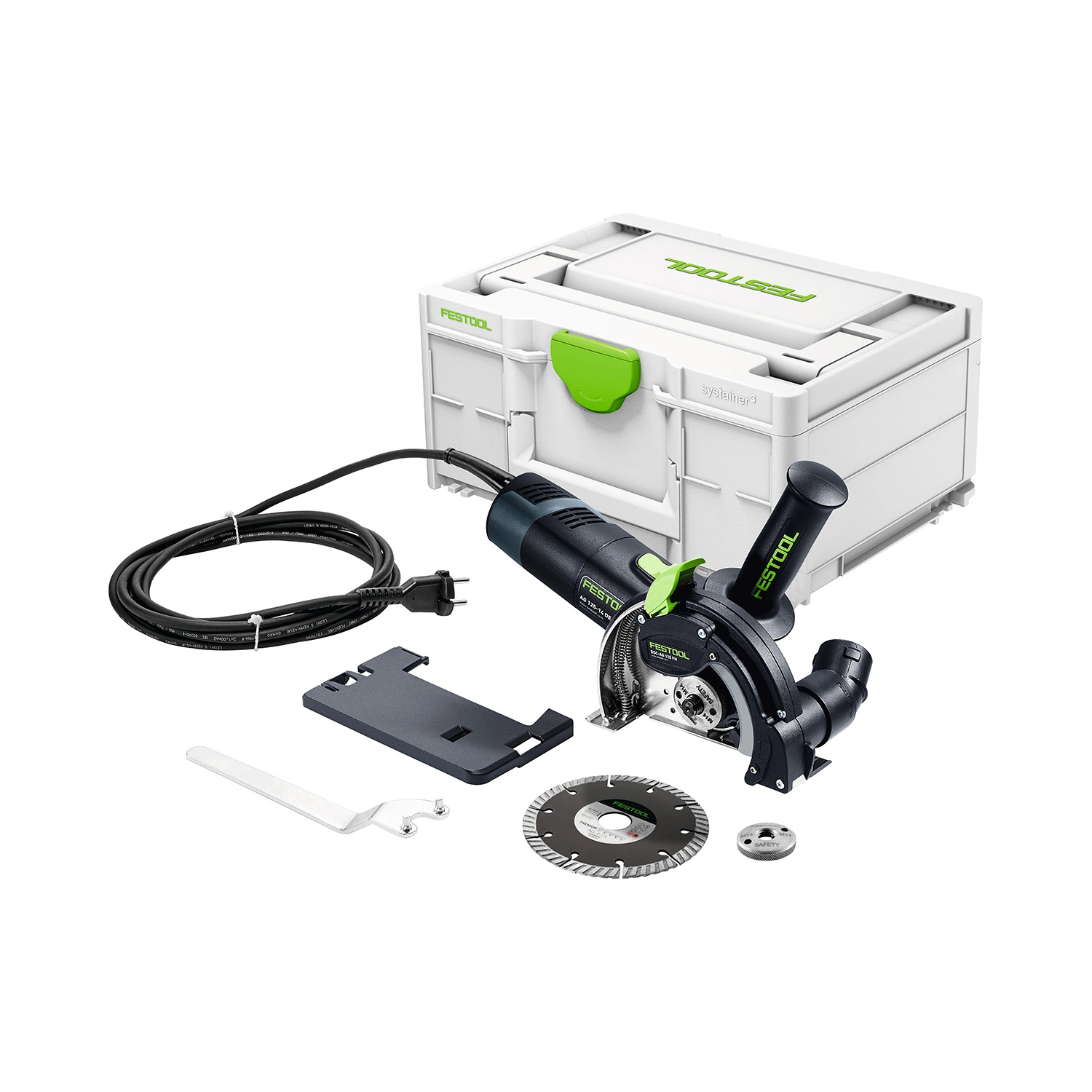 Festool DSC-AG 125 FH-Plus Tegelslijper in systainer