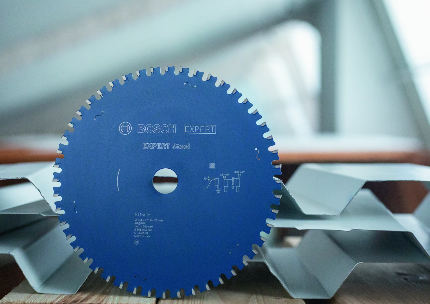 Bosch 2608643058 Cirkelzaagblad - 230 x 25,4 x 48T - Metaal - Carbide-image