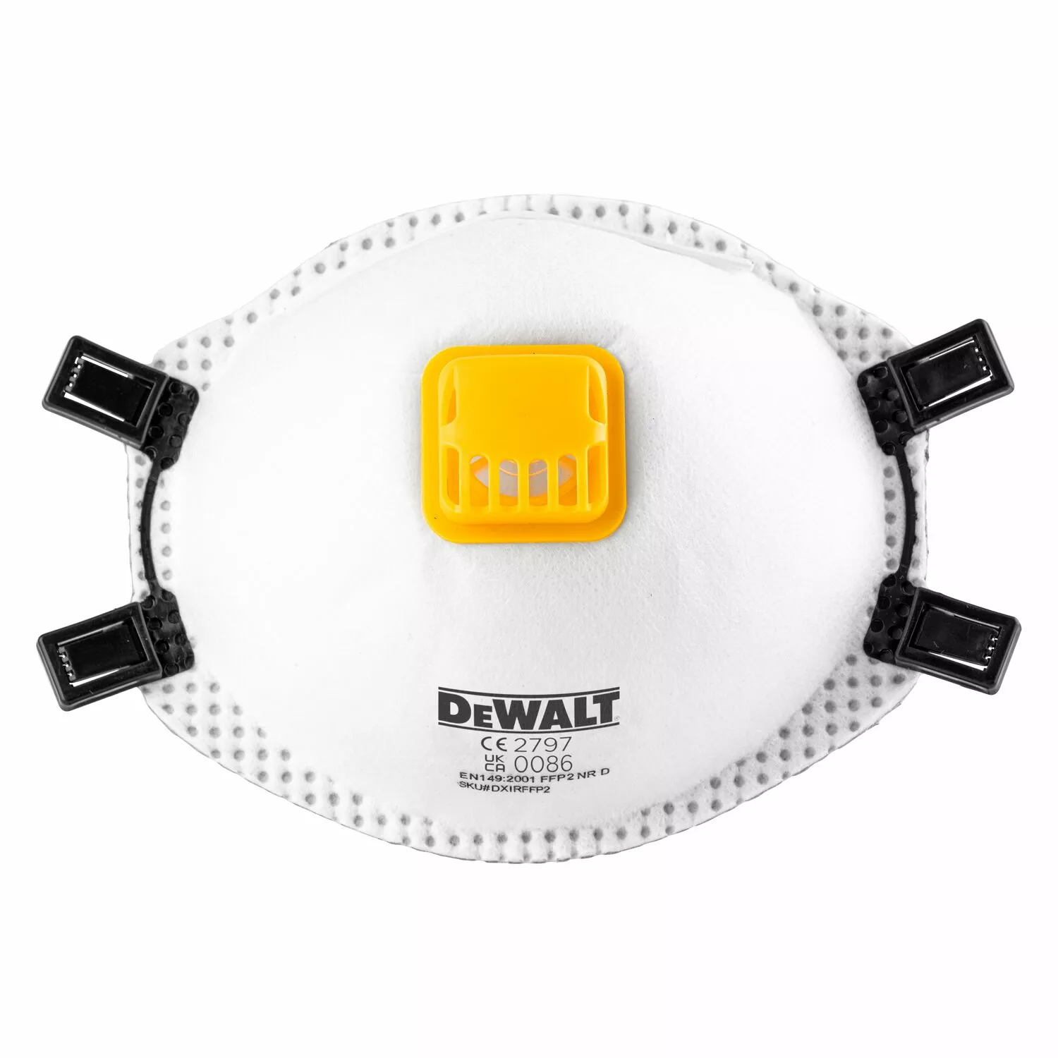 DeWalt DXIRFFP25 FFP2 Masque anti-poussière jetable - 5 pièces-image